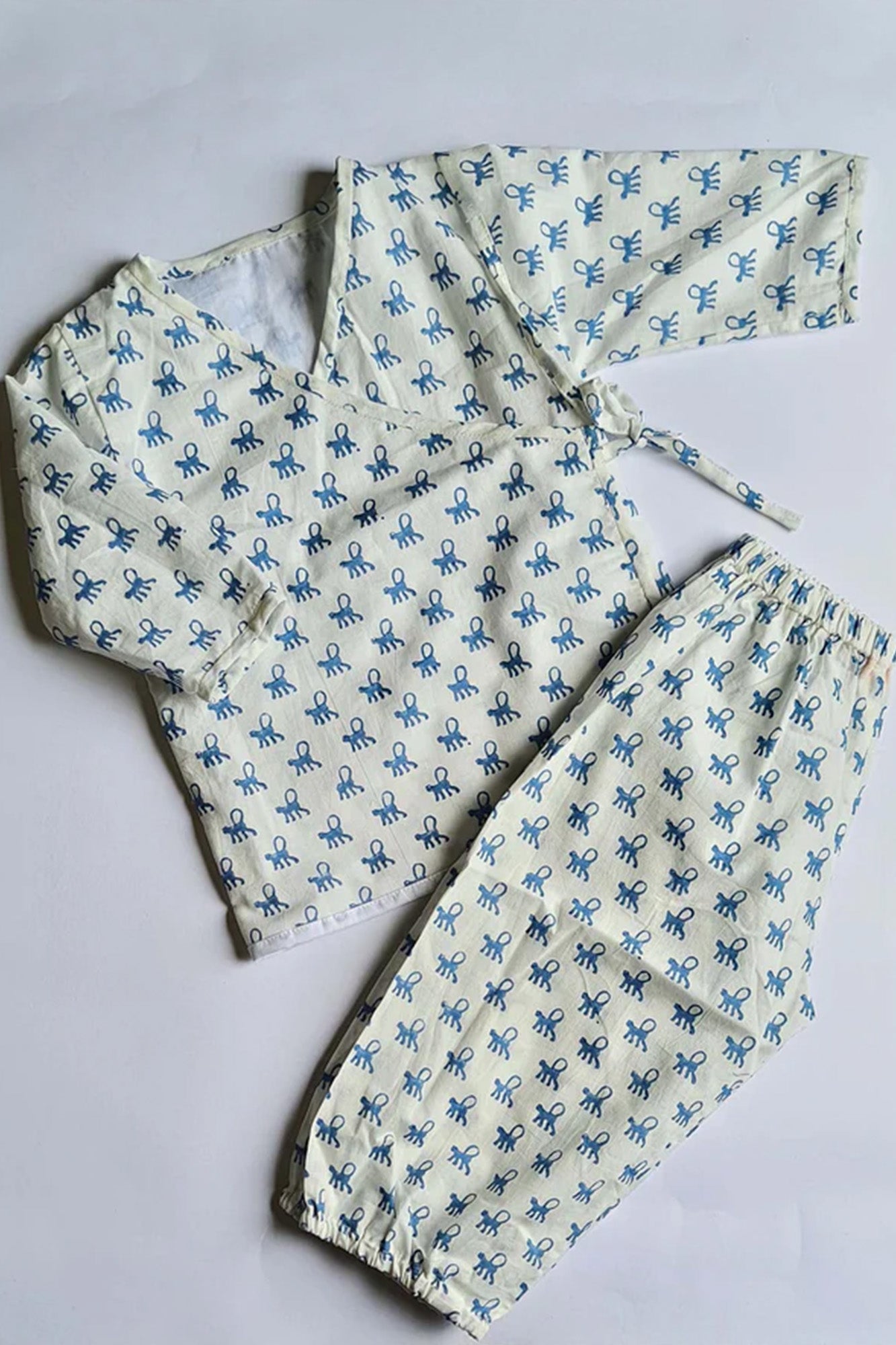 Blue Baboon Angarakha Top With Pajama