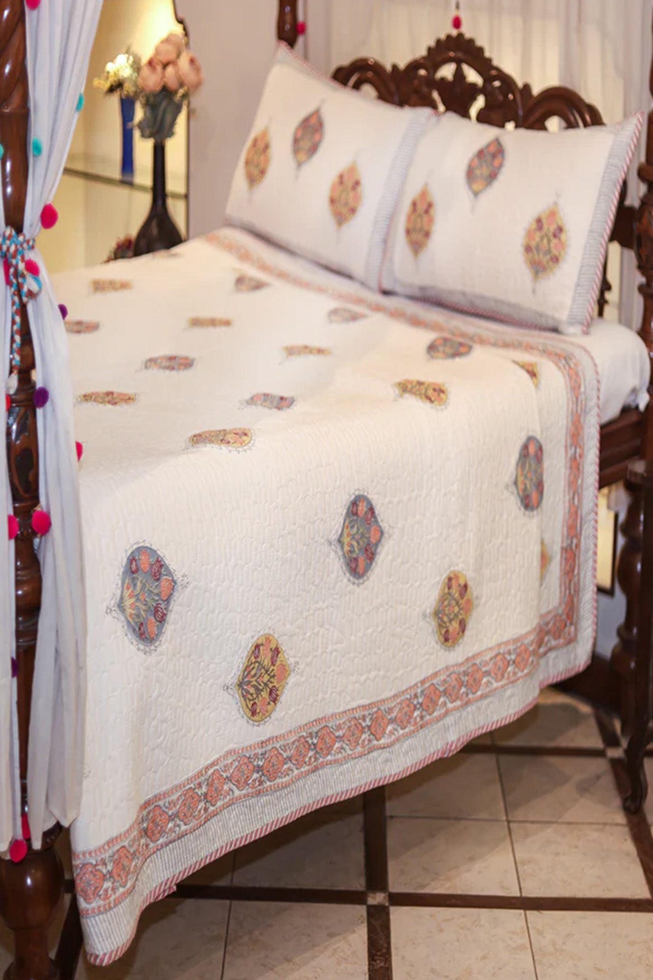 Lotus Garden Bedcover