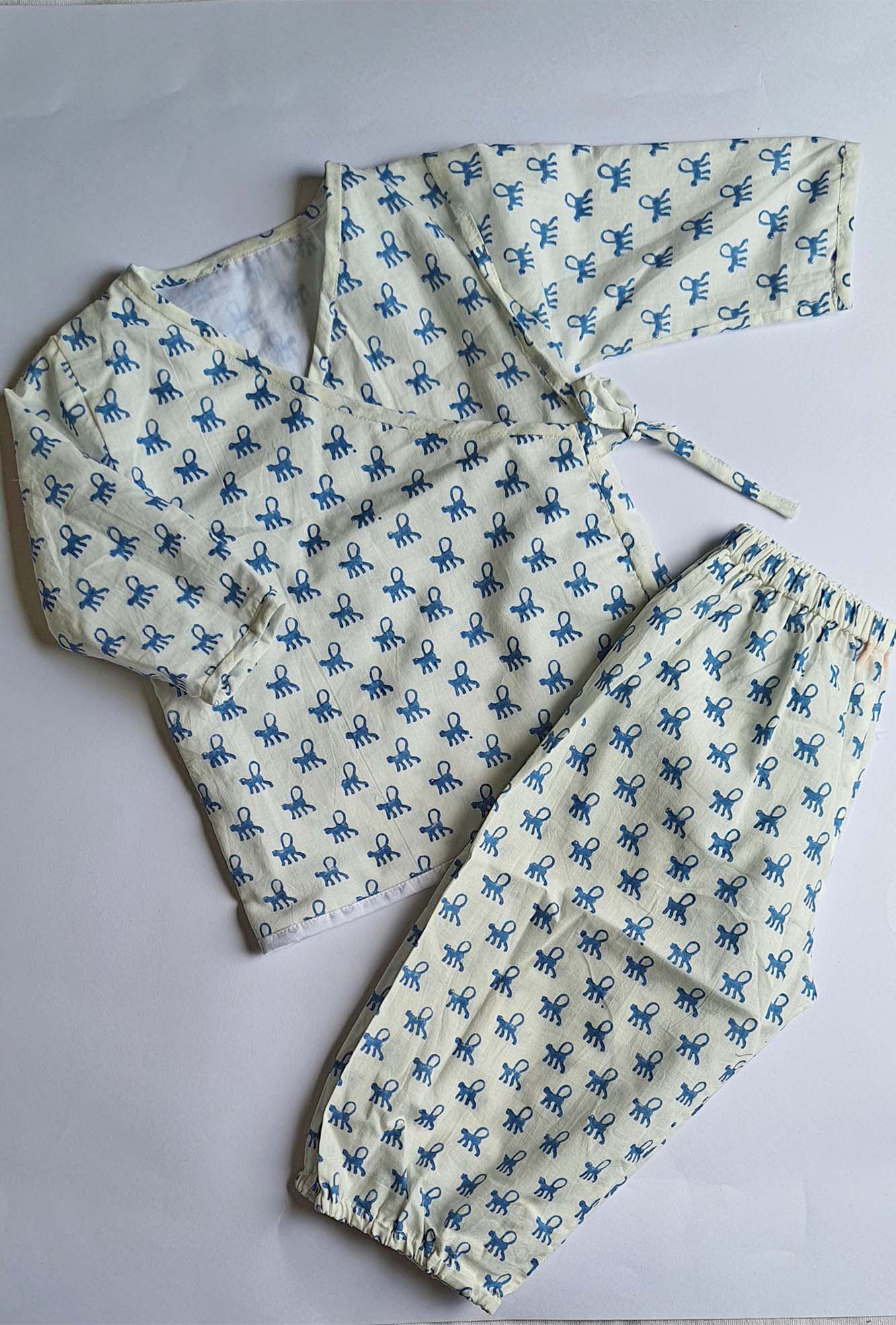 Blue Baboon Angarakha Top With Pajama