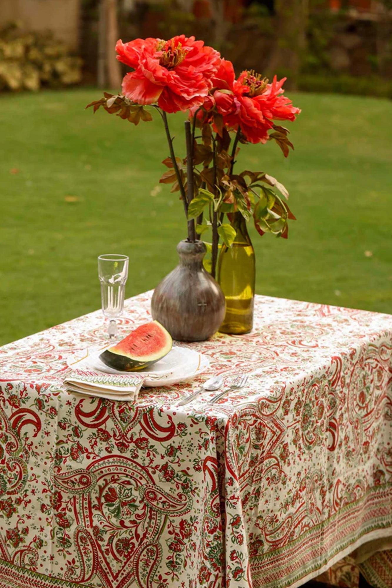 Table Cover Traditional Paisley