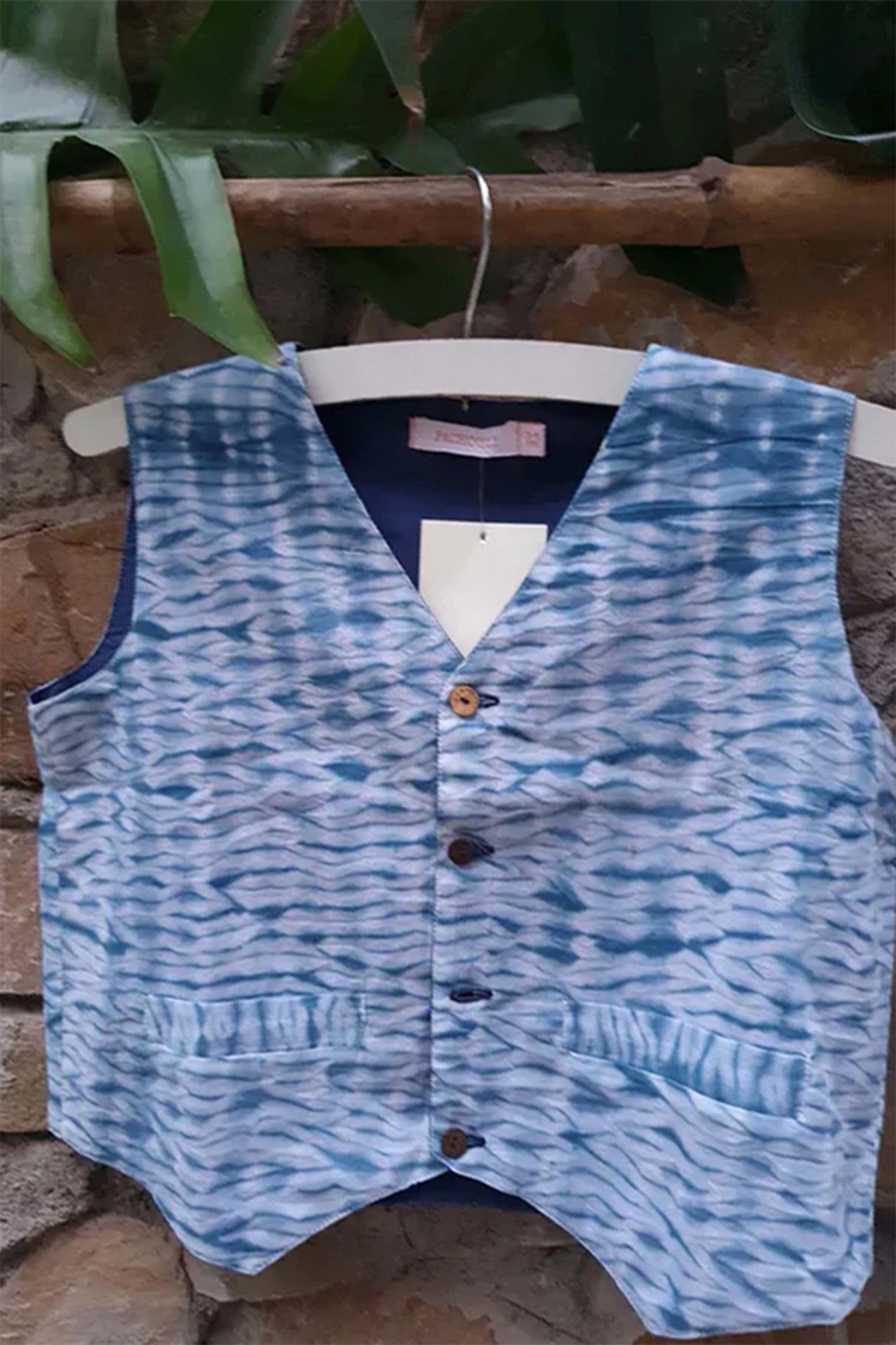 Koti Boys Shibori Blue