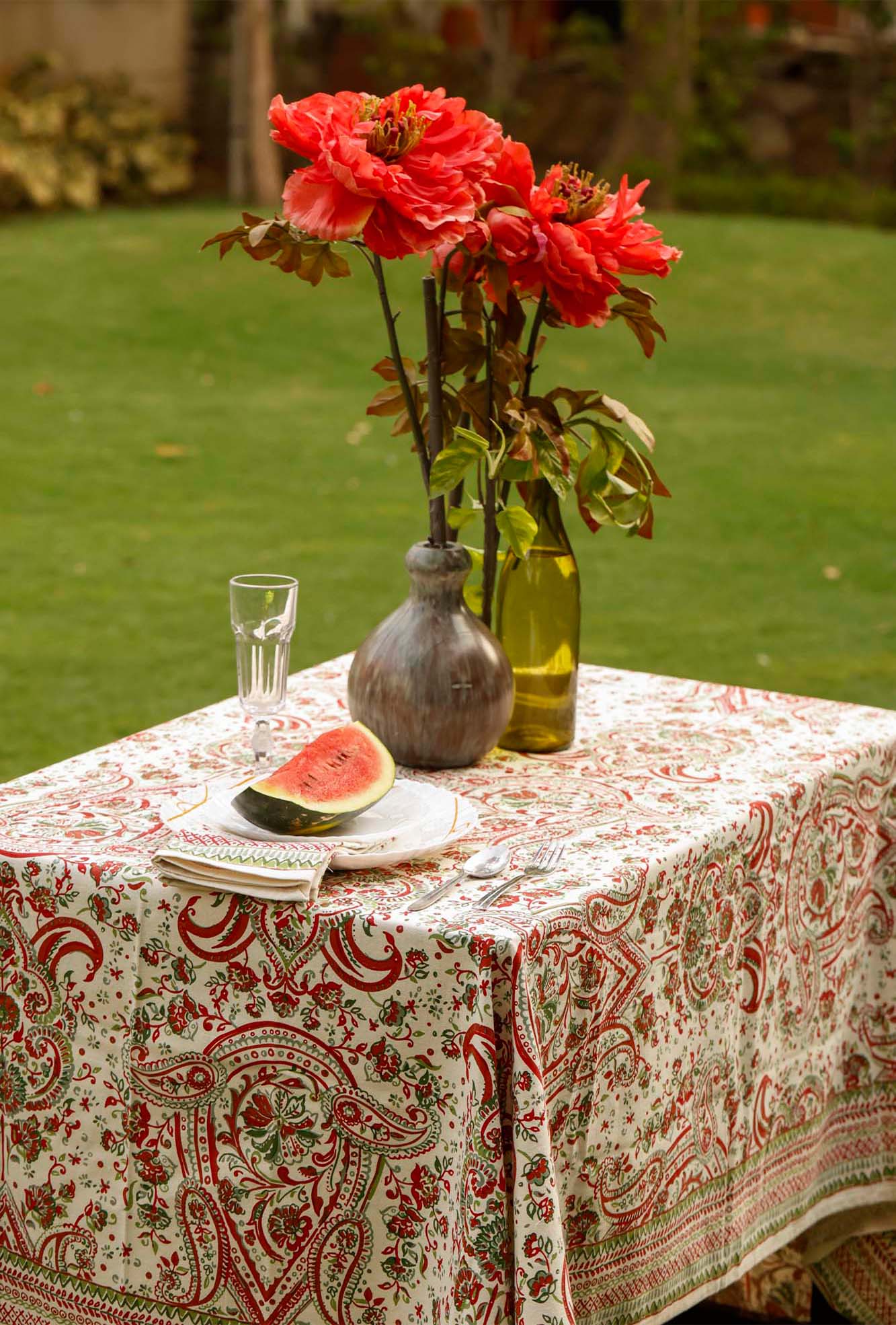 Table Cover Traditional Paisley