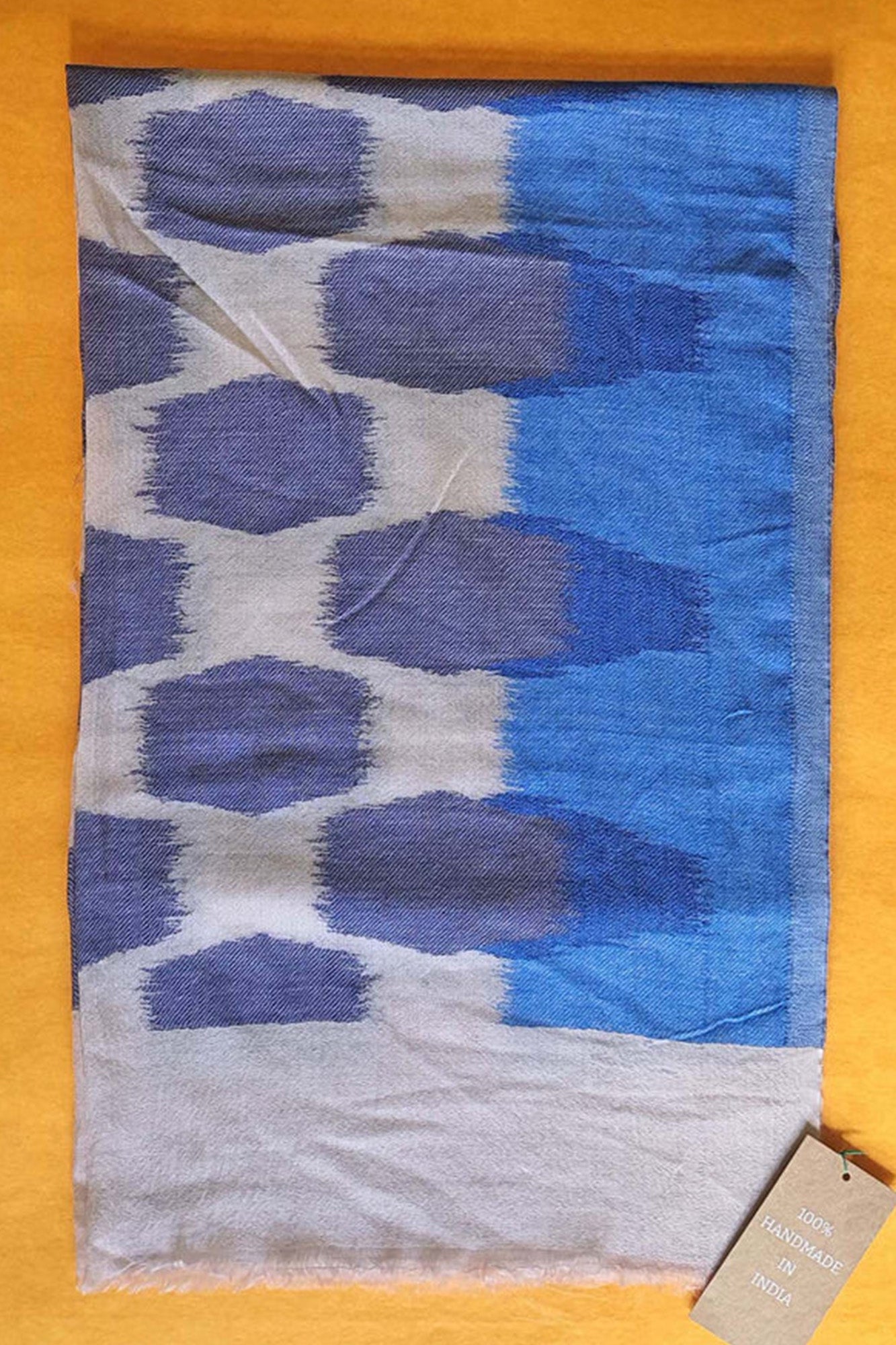Pashmina Abstract Blue