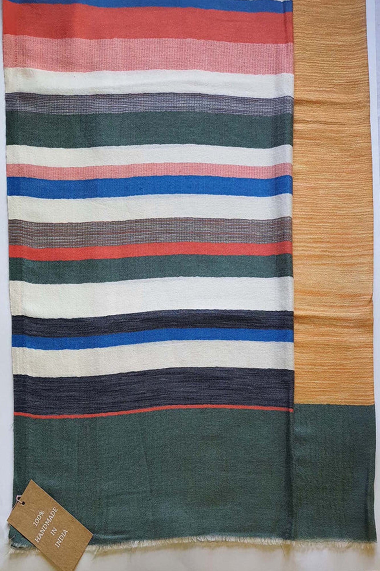 Pashmina Reversible Multi Striped