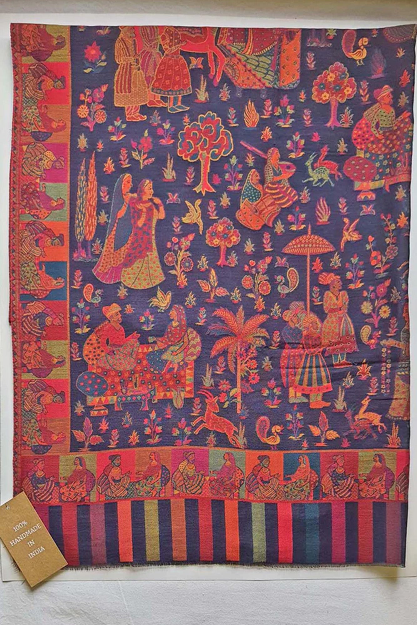 Pashmina Traditional Black