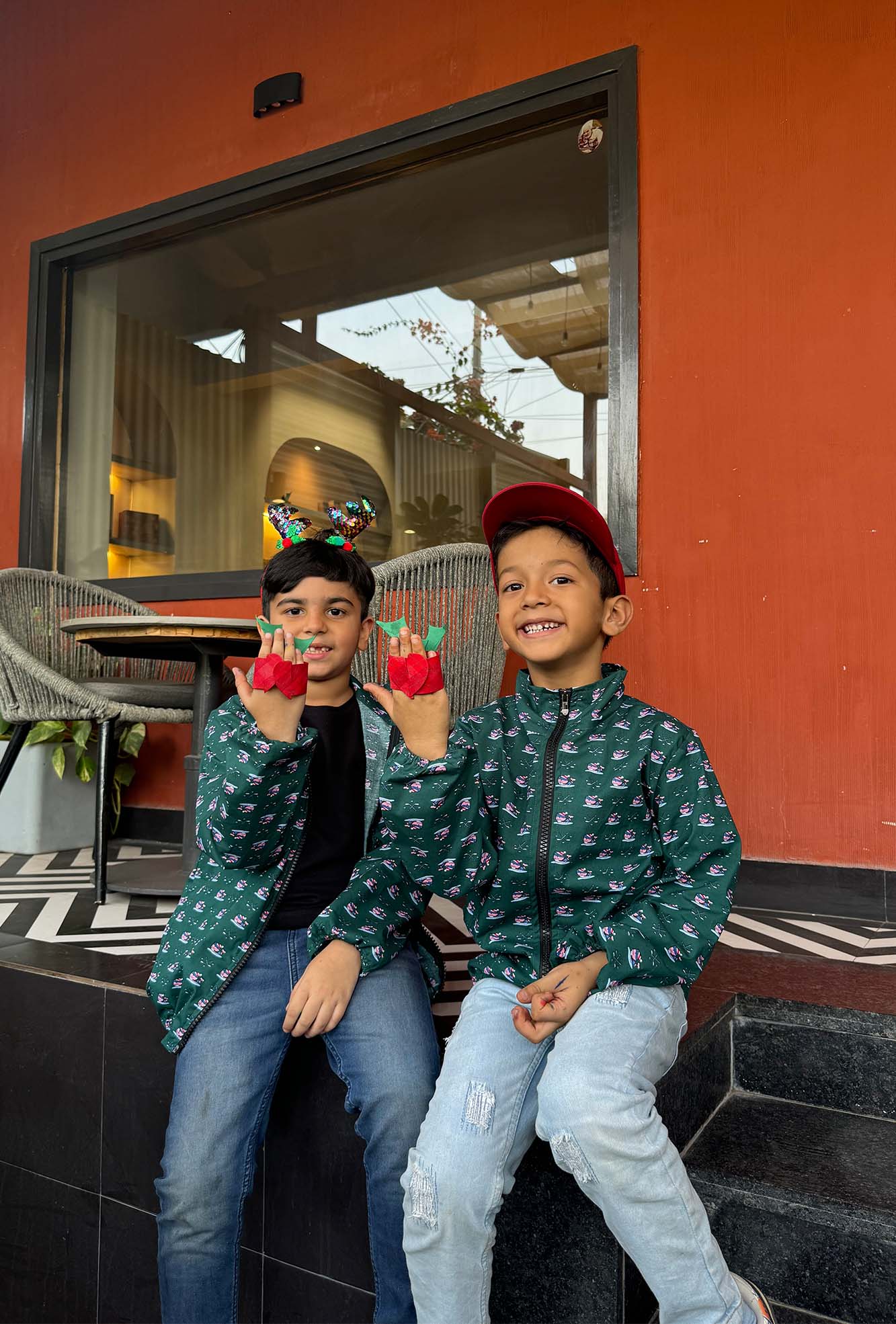 Boys Bomber Jacket Set of 2