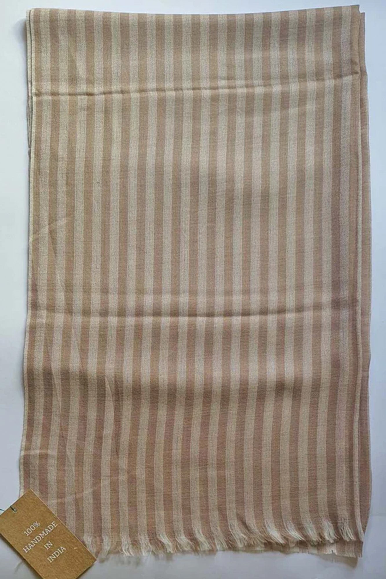Pashmina Brown Striped