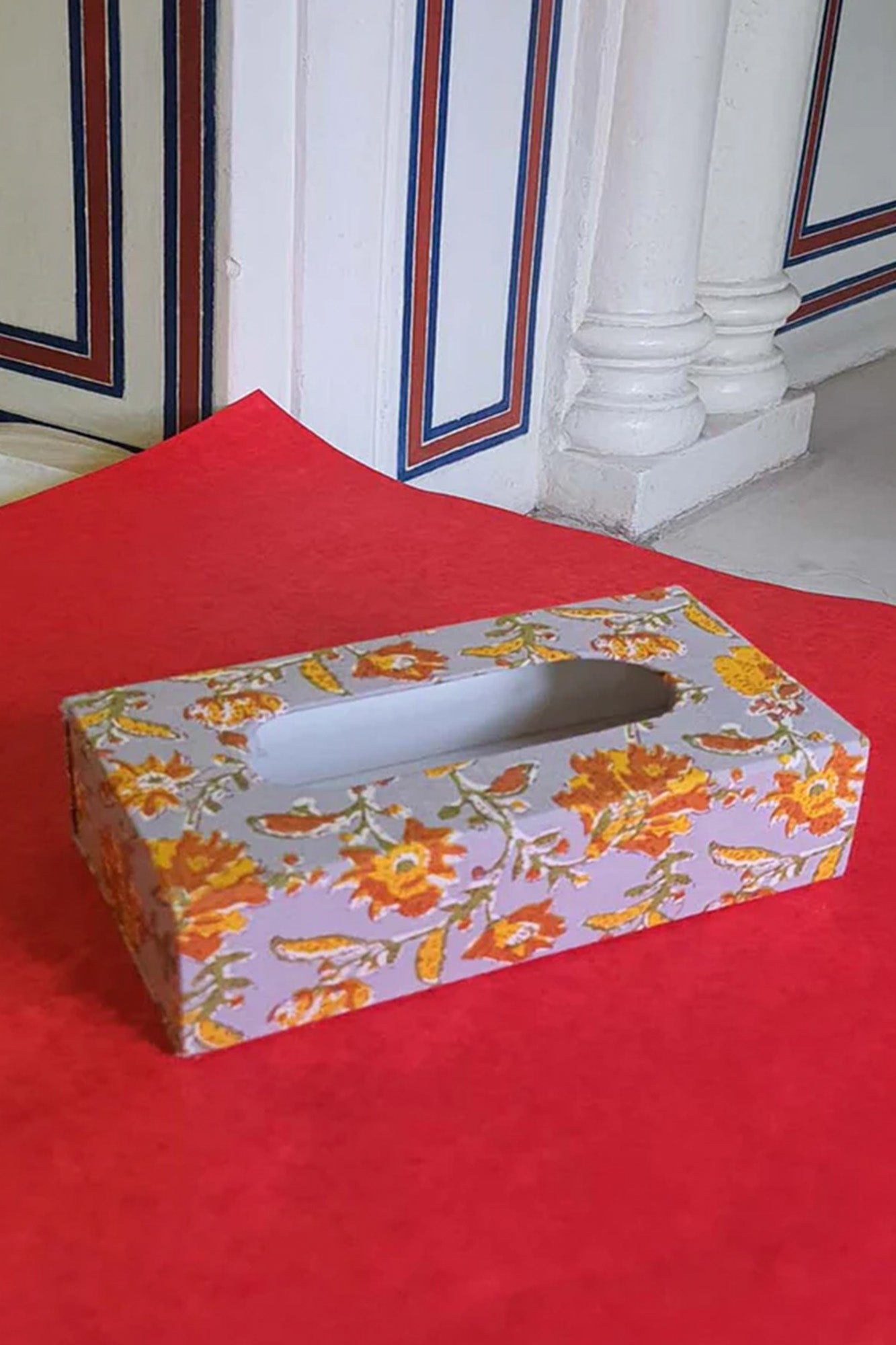 Tissue Box Mustard
