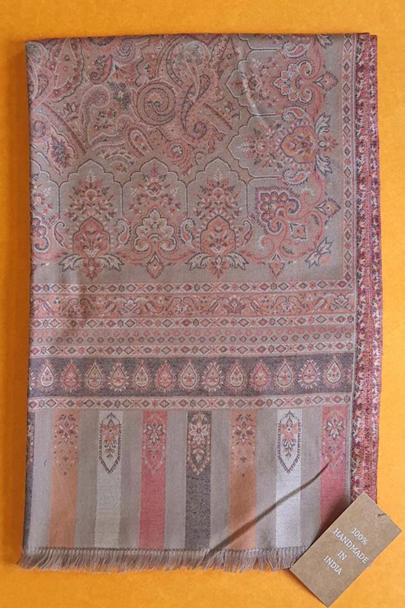Pashmina Traditional Grey