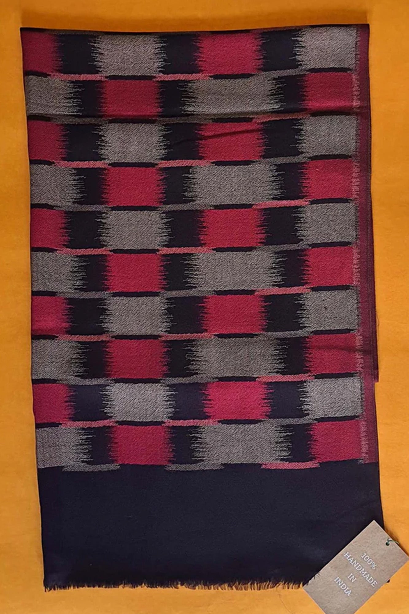 Pashmina Red Checkered