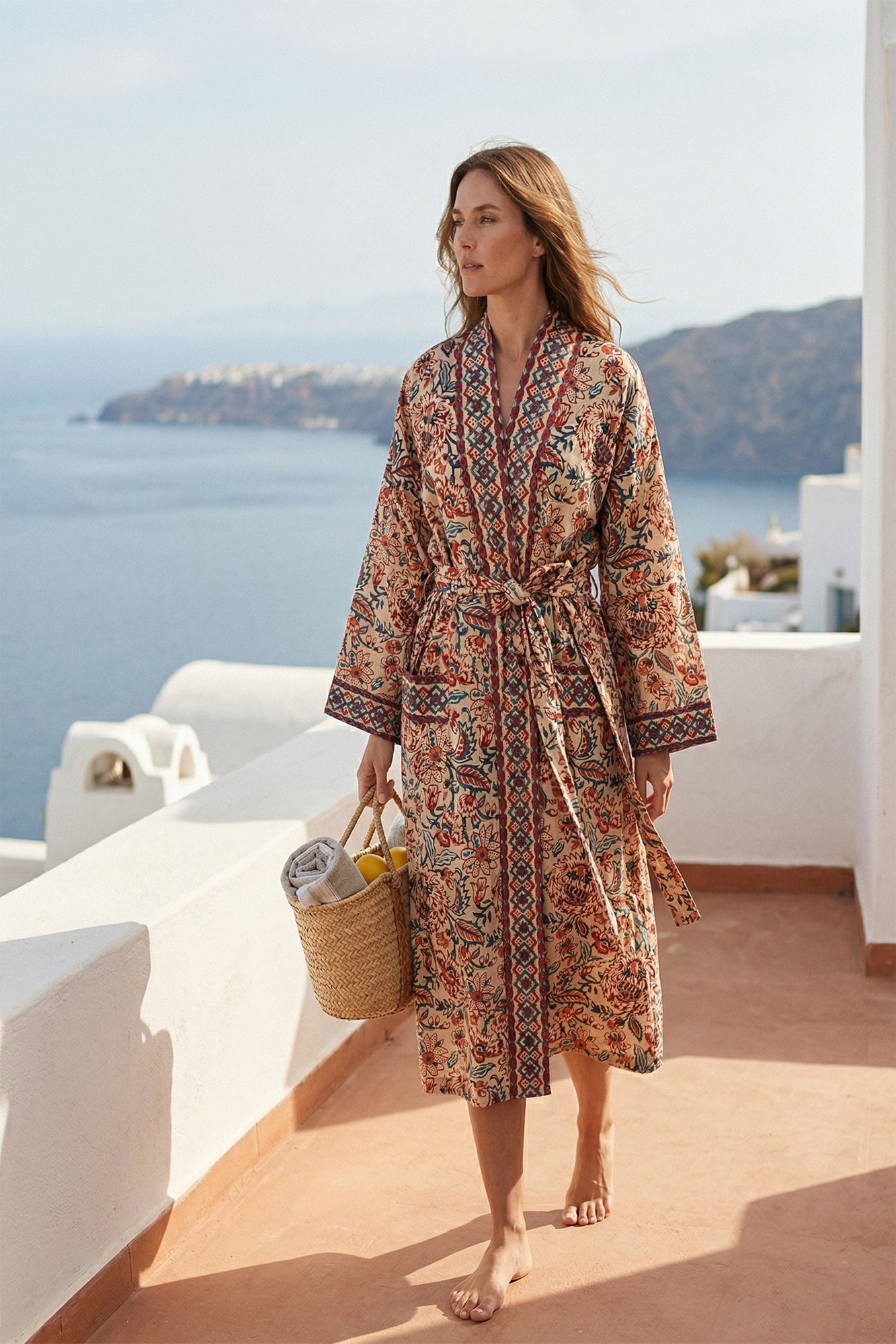 Kalamkari Kimono