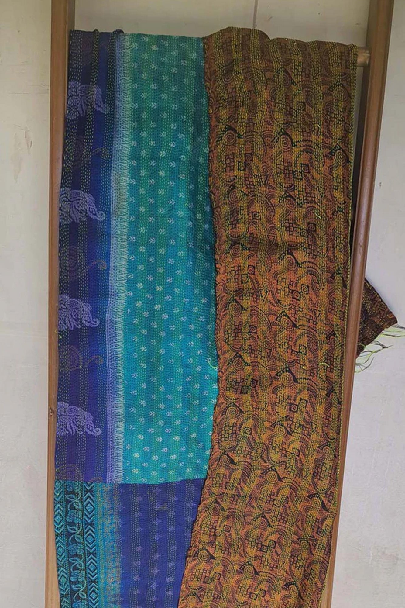 Women Dupatta Katha Silk
