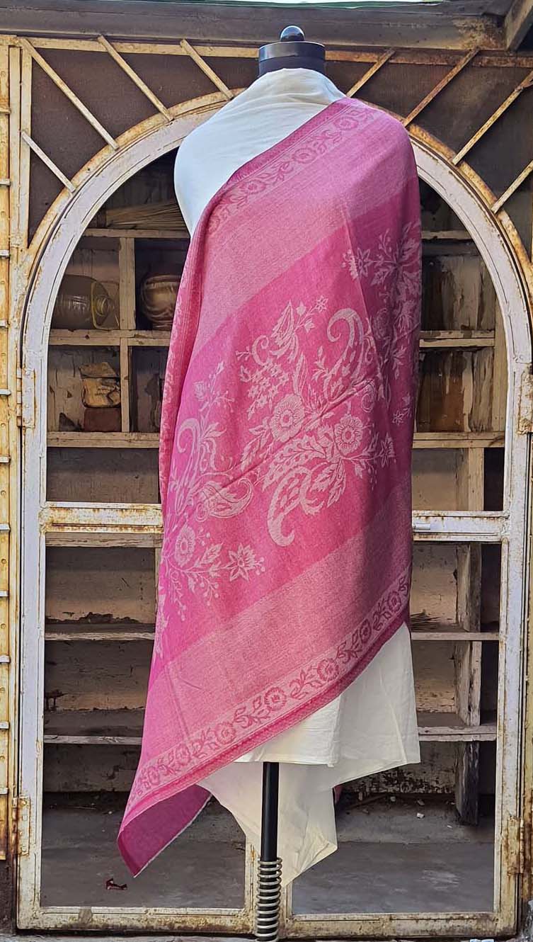 Women Pashmina Stole Self Textured