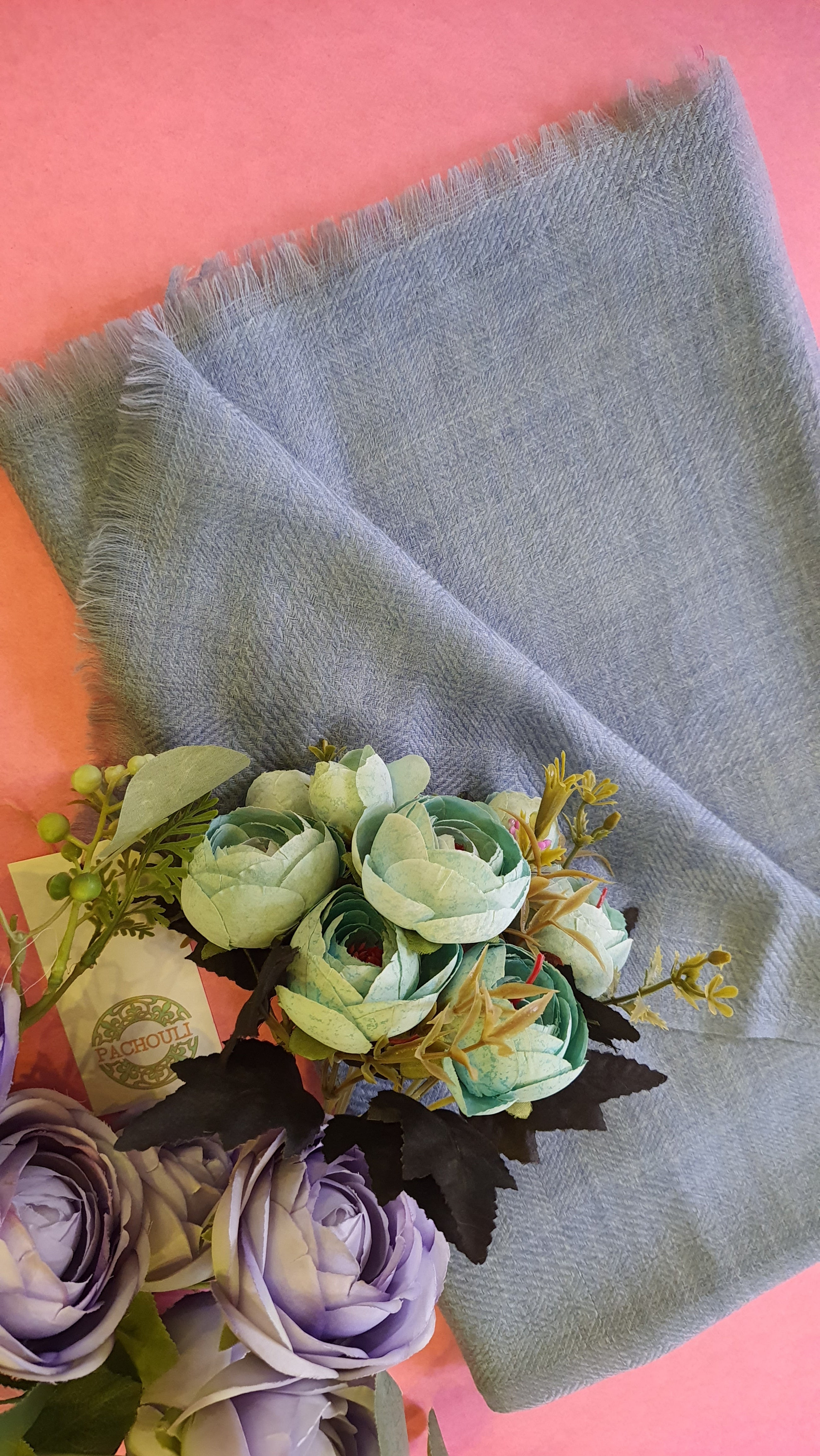 Pashmina Khadi Self Textured