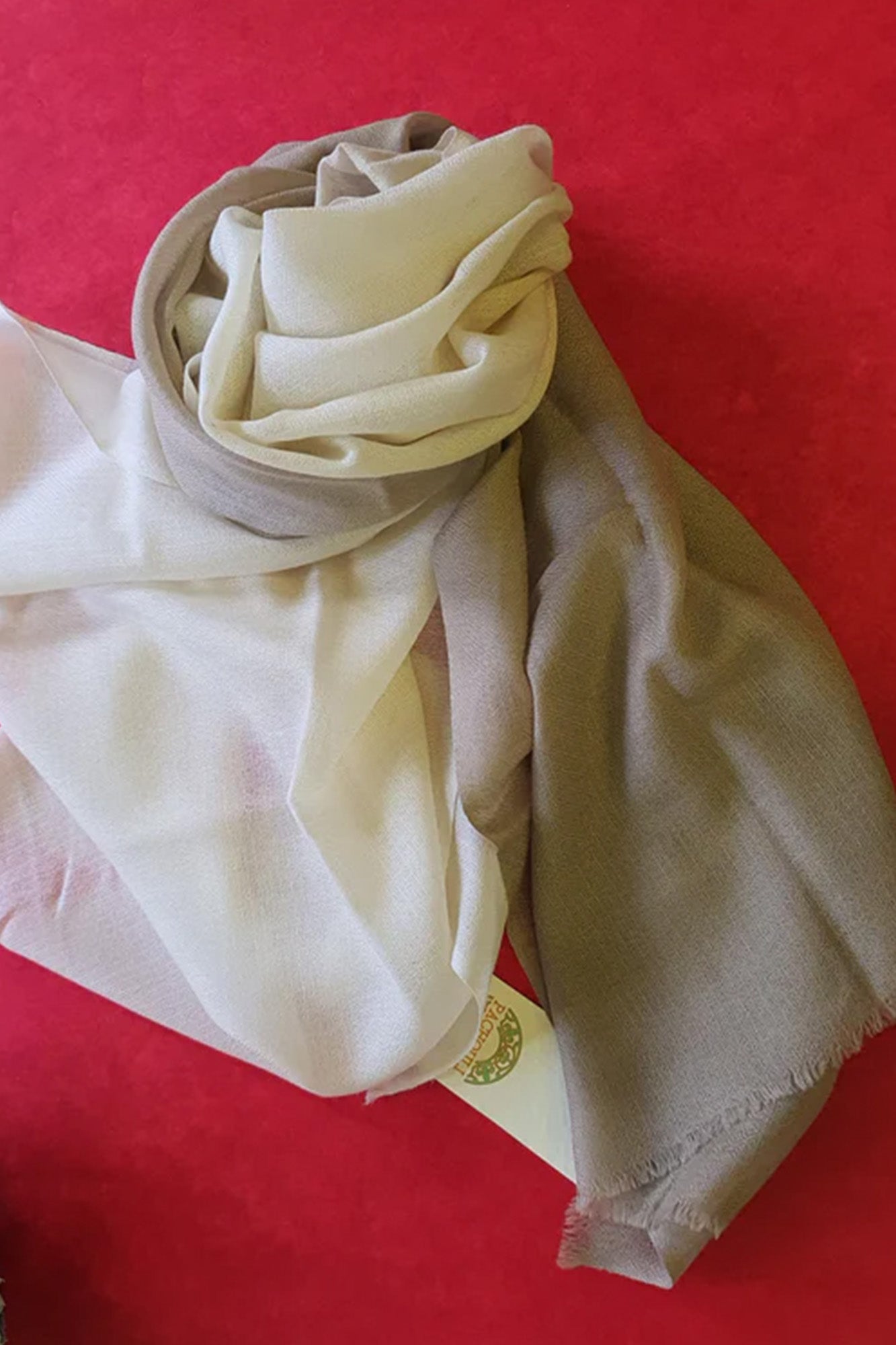 Pashmina Shaded Grey & Off White