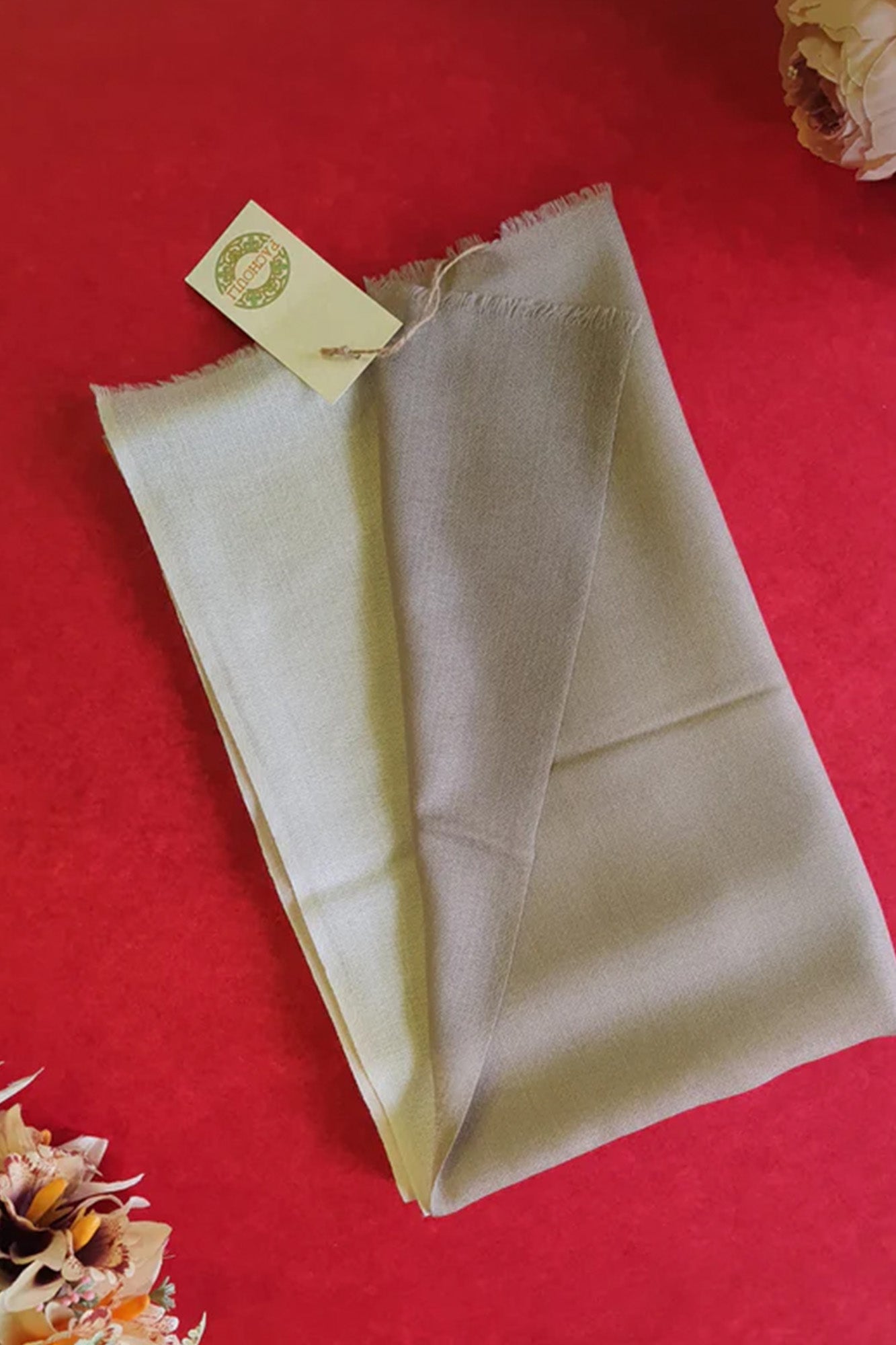 Pashmina Shaded Grey & Off White
