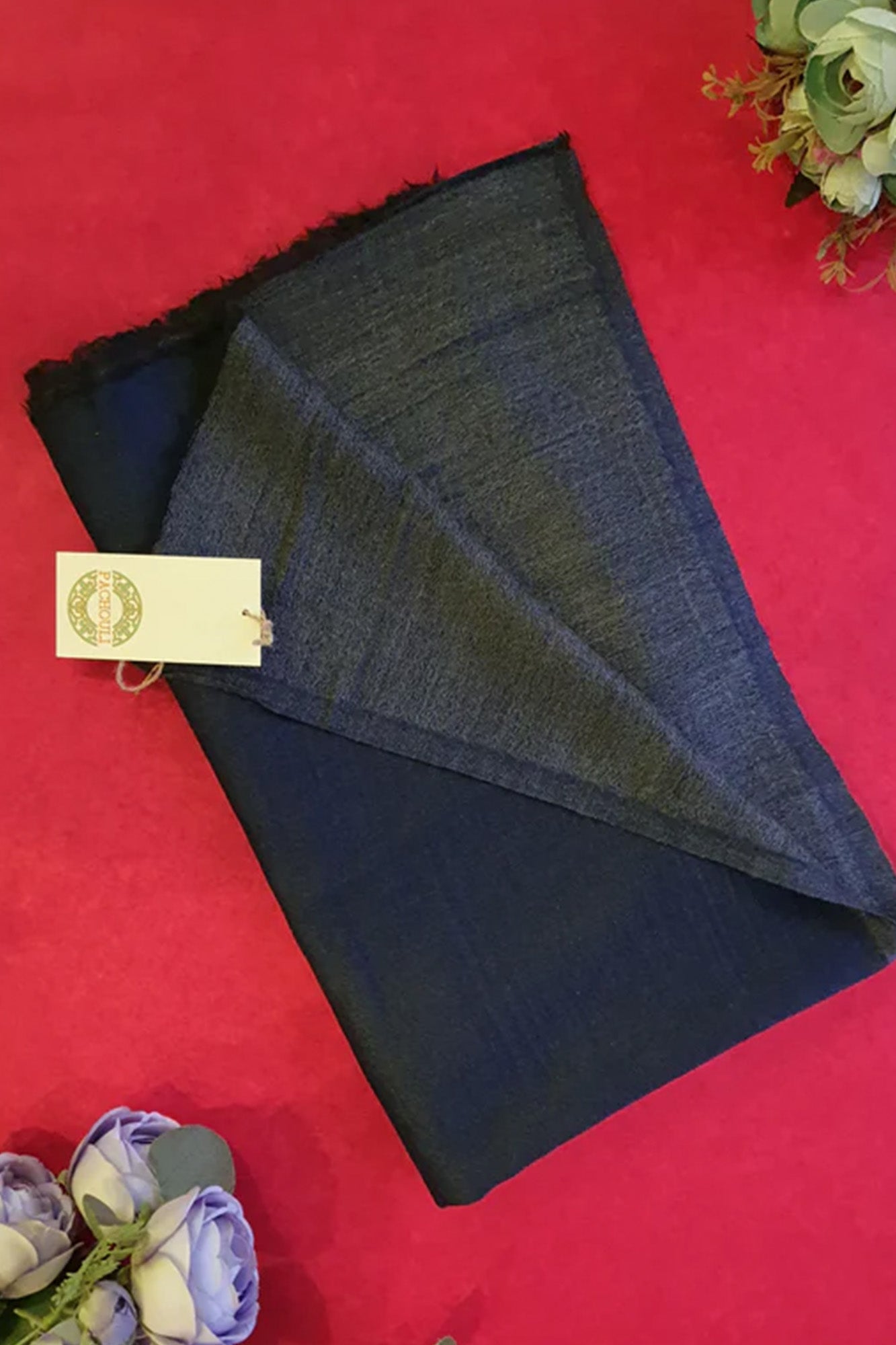 Pashmina Blue Grey Reversible