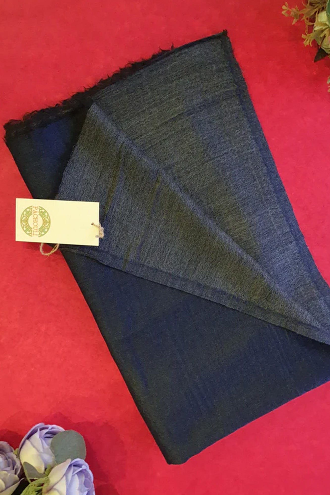 Pashmina Blue Grey Reversible