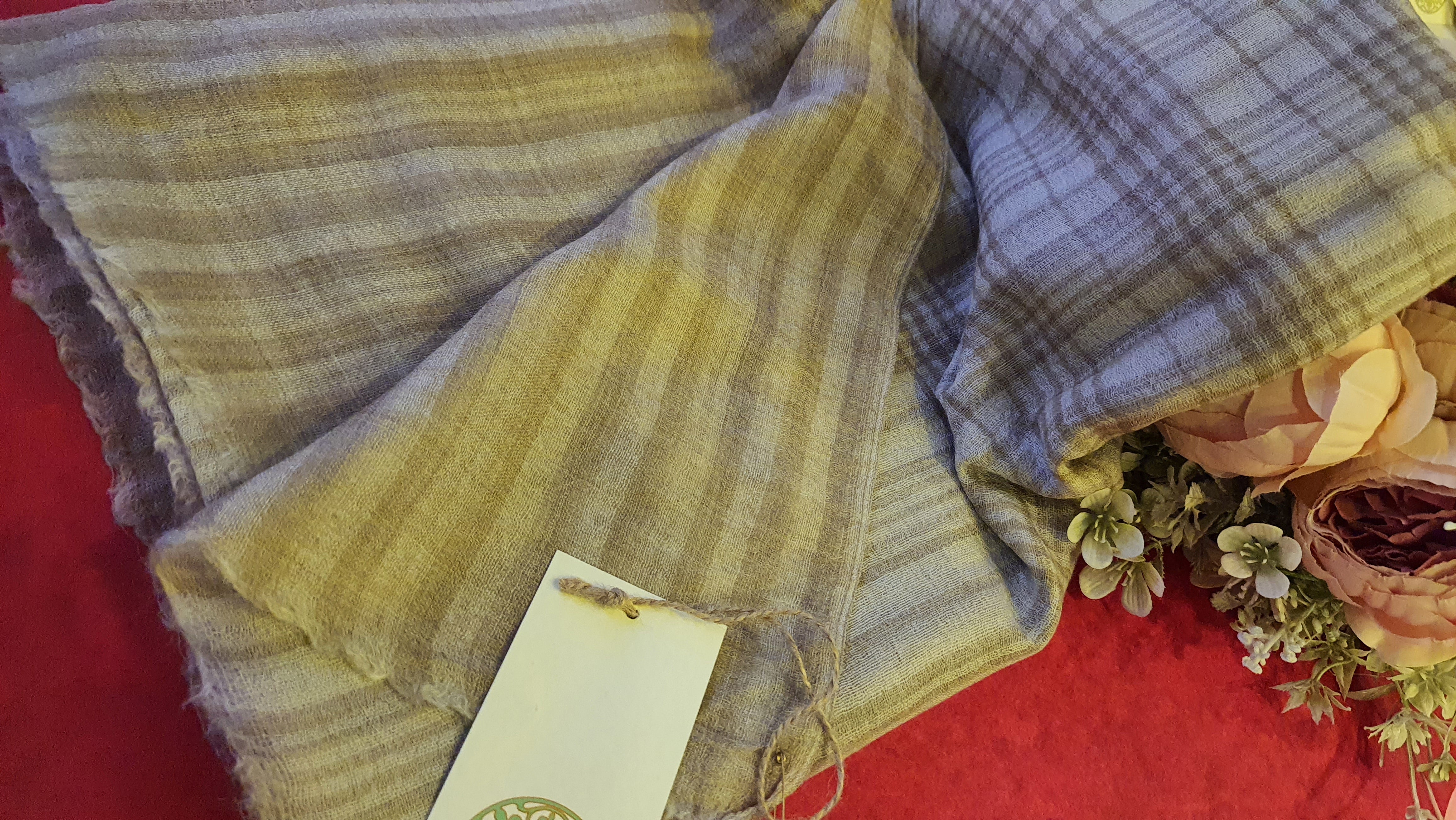 Pashmina Khadi Self Textured