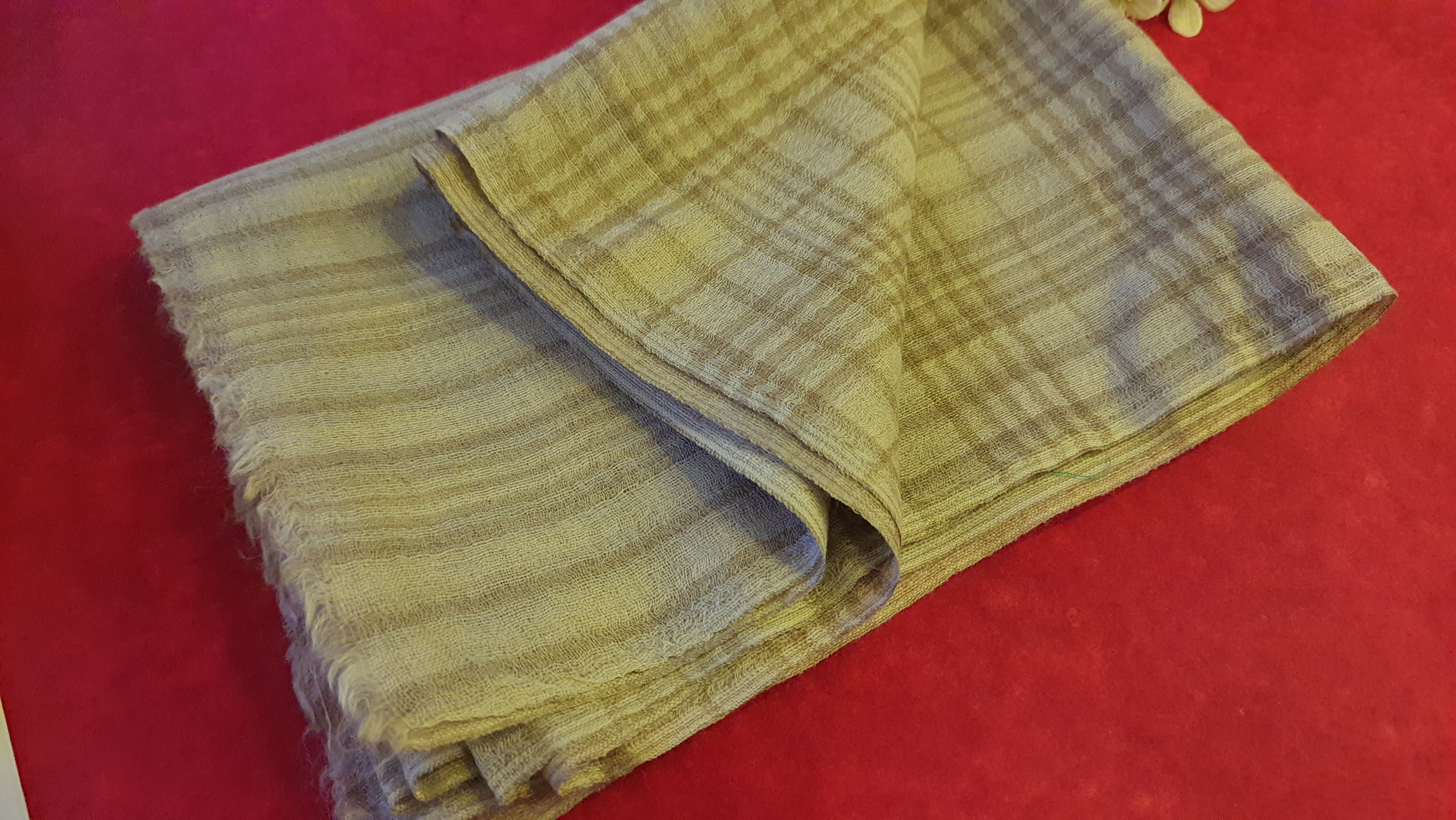 Pashmina Khadi Self Textured