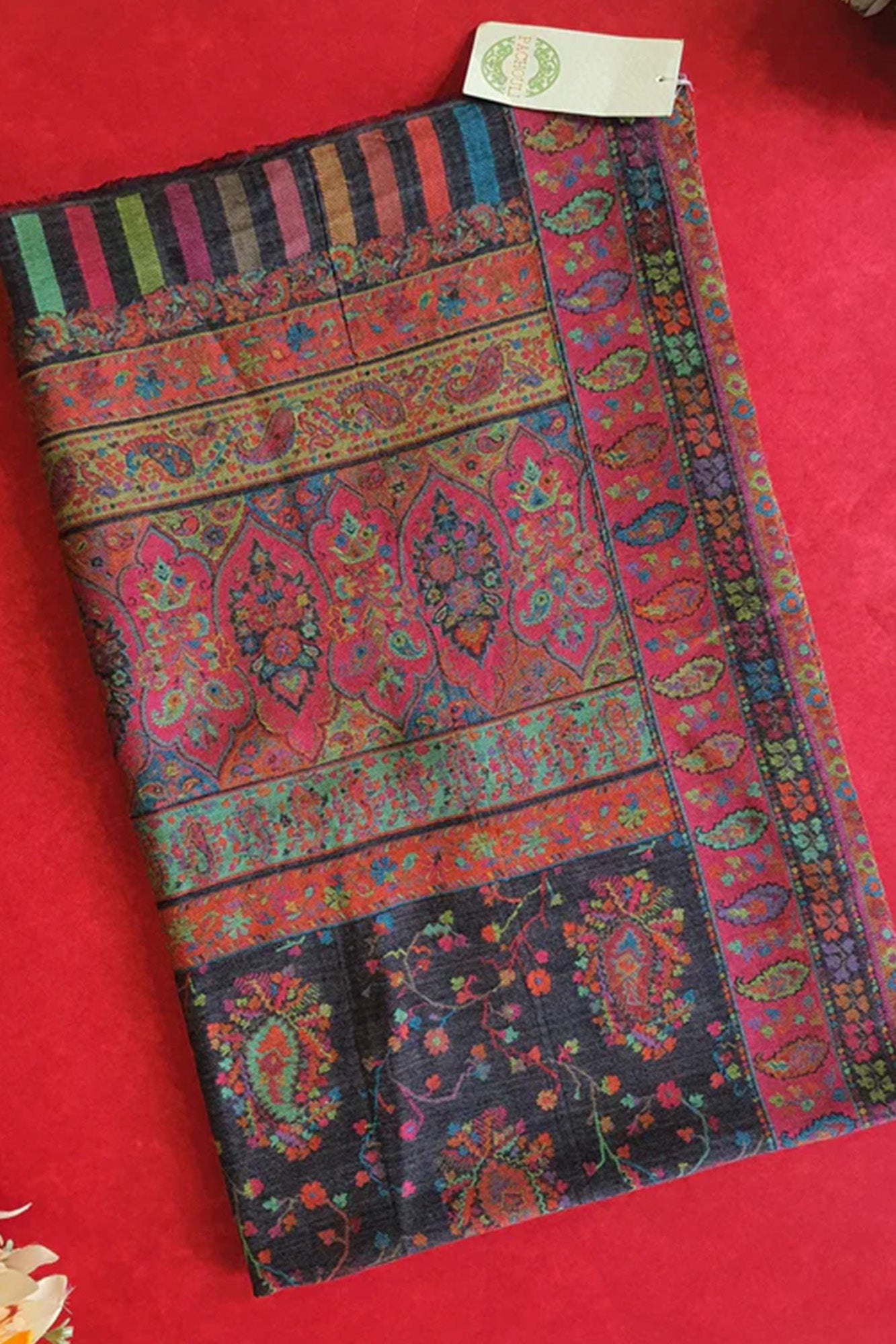 Pashmina Kani Woven Shawl