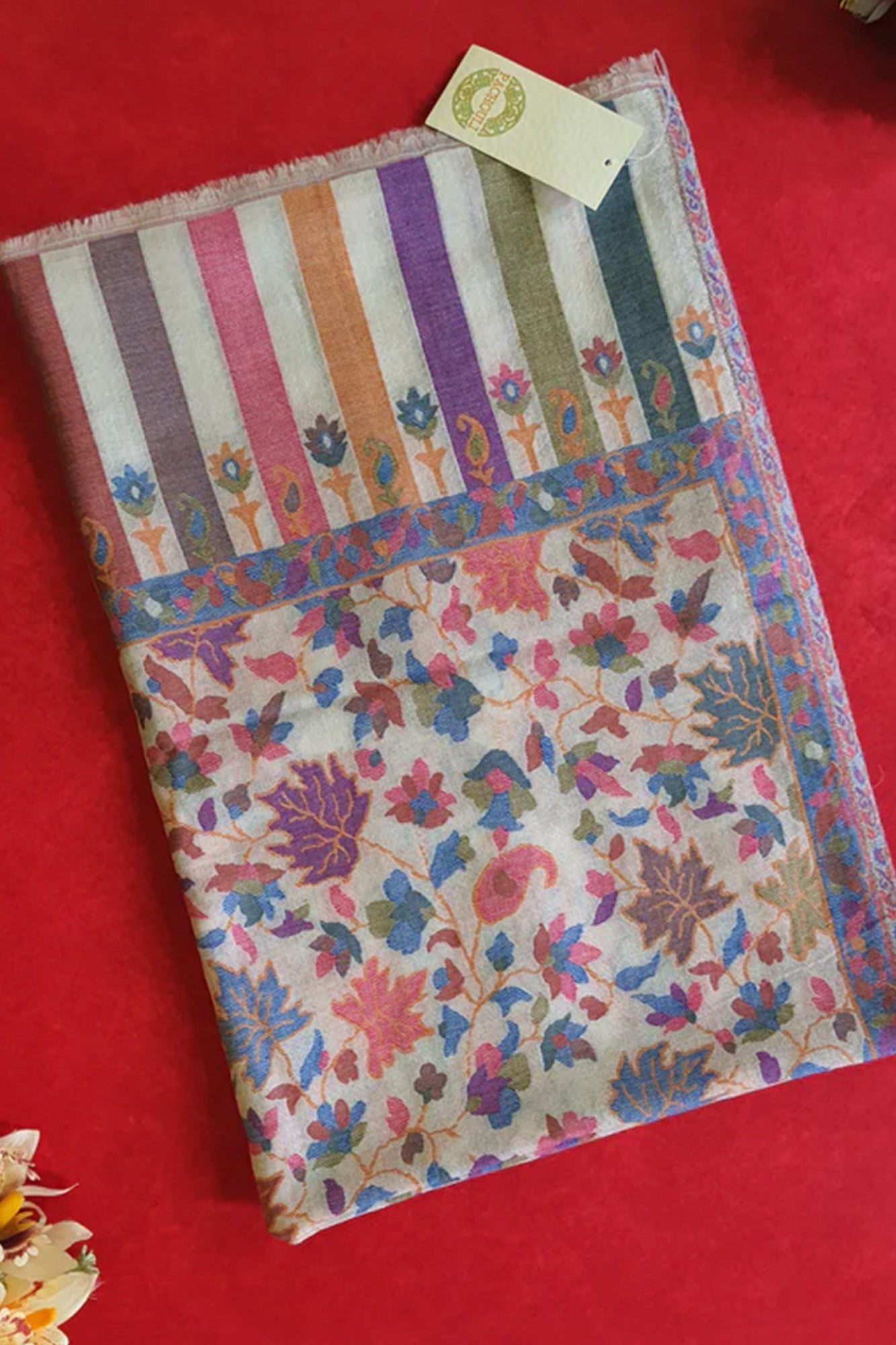 Pashmina Kani Woven Shawl