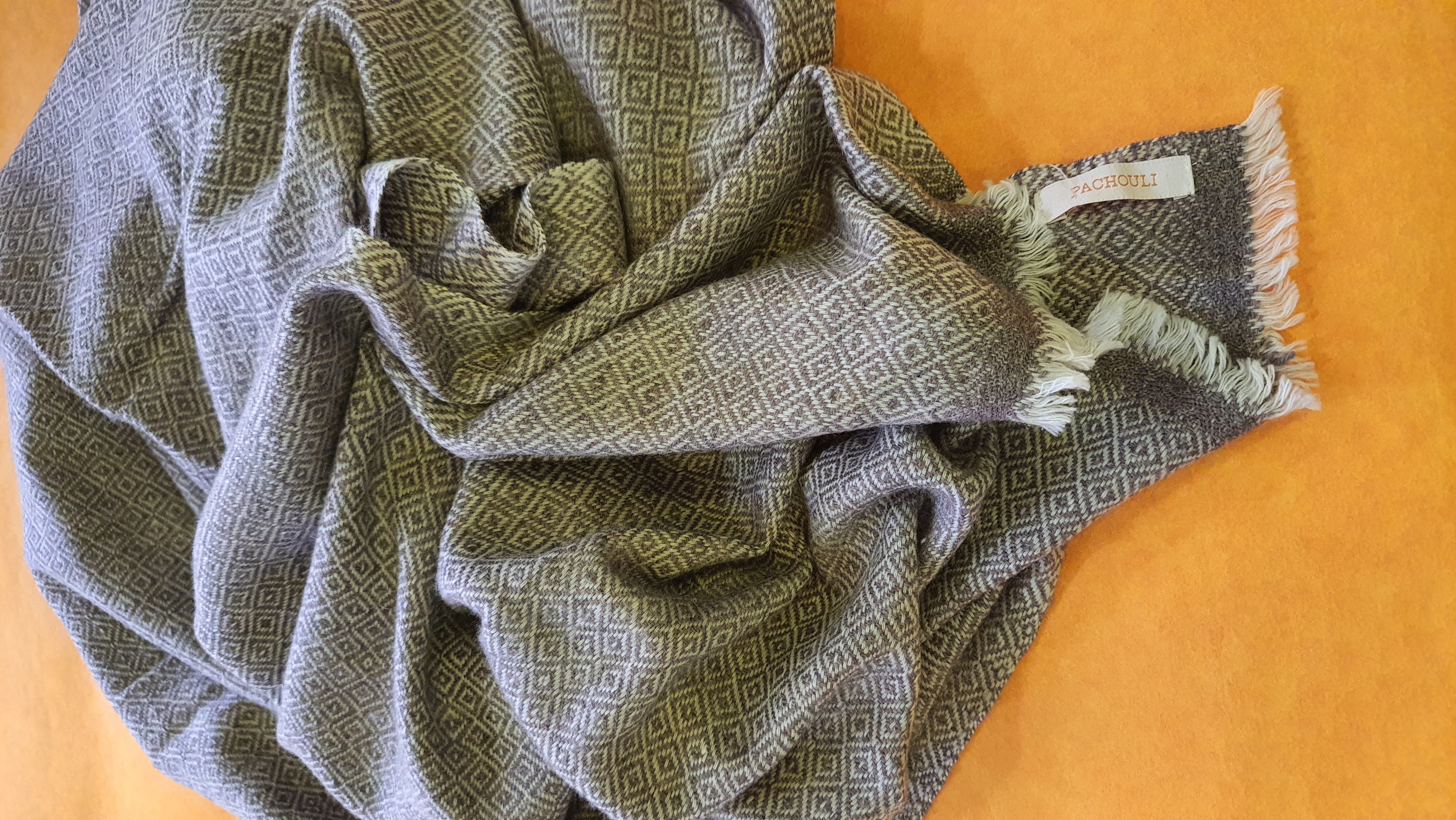 Self Textured Woolen shawl