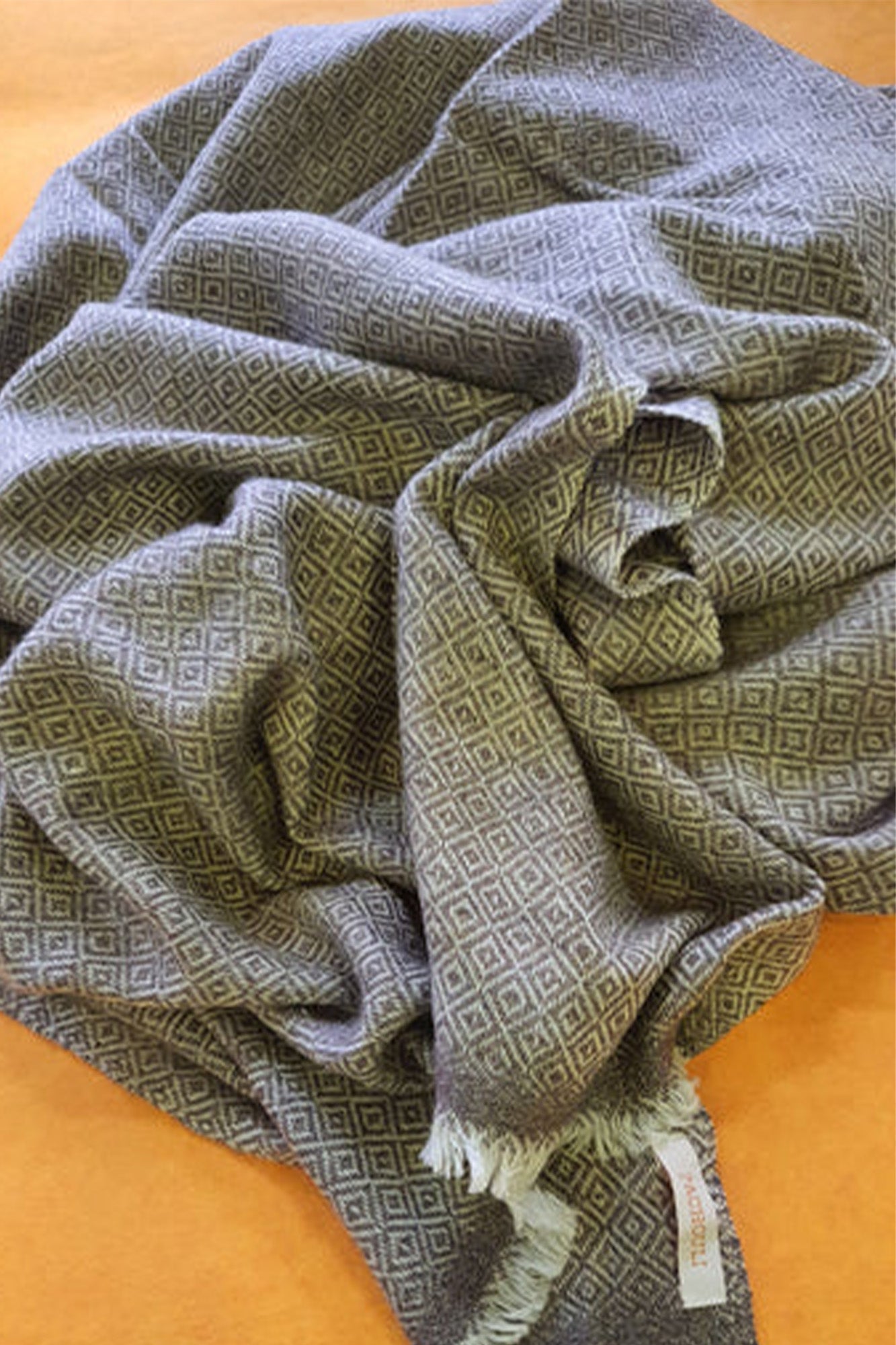 Self Textured Woolen shawl