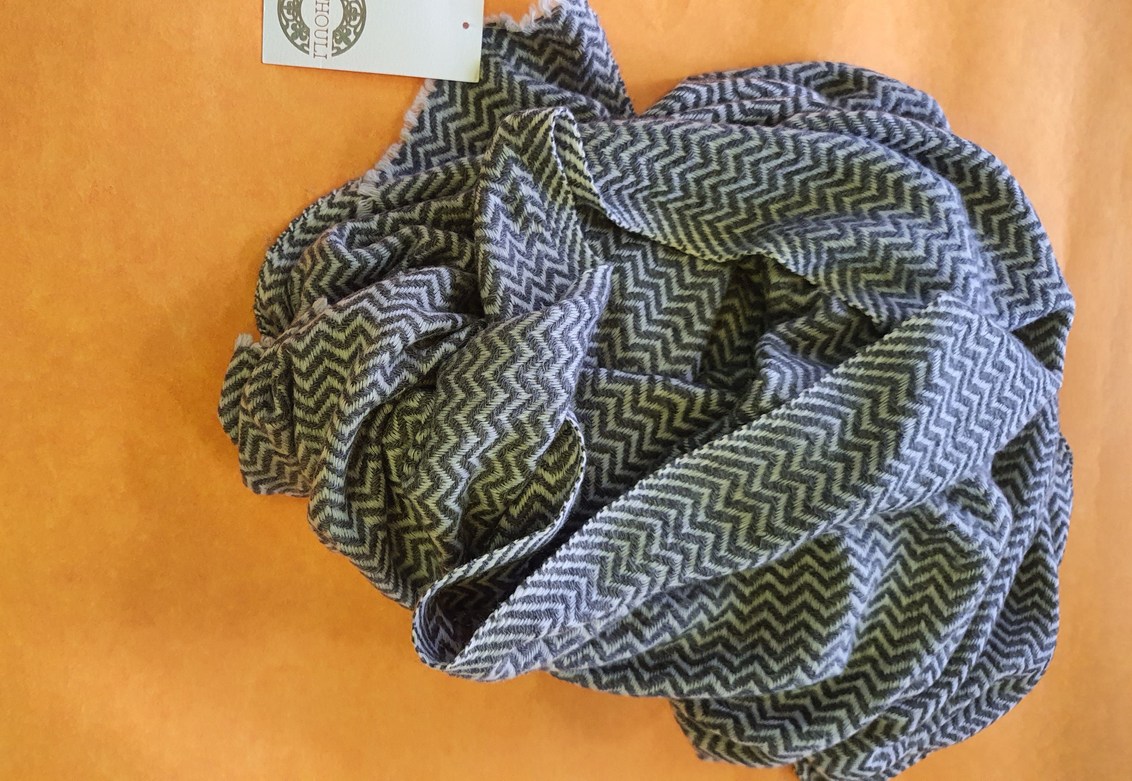 Chevron Woolen shawl