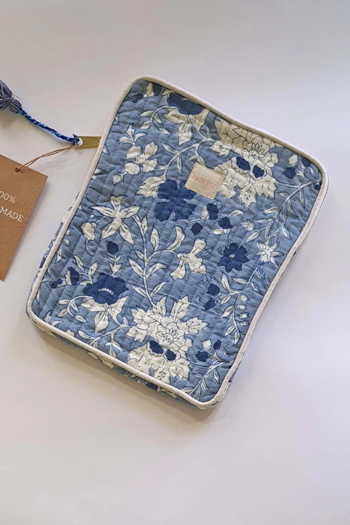 Blue Floral I Pad Case