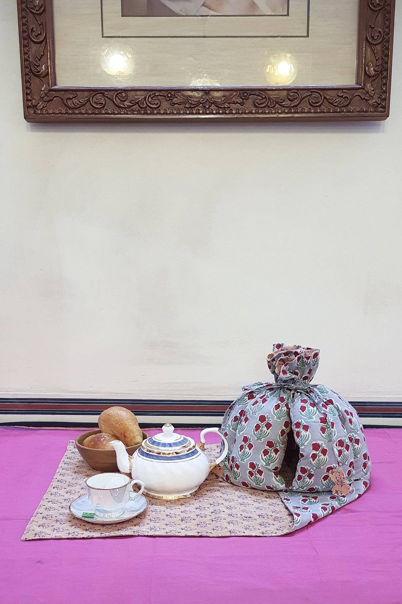 Cherry Blossom Teacozy With Placemat