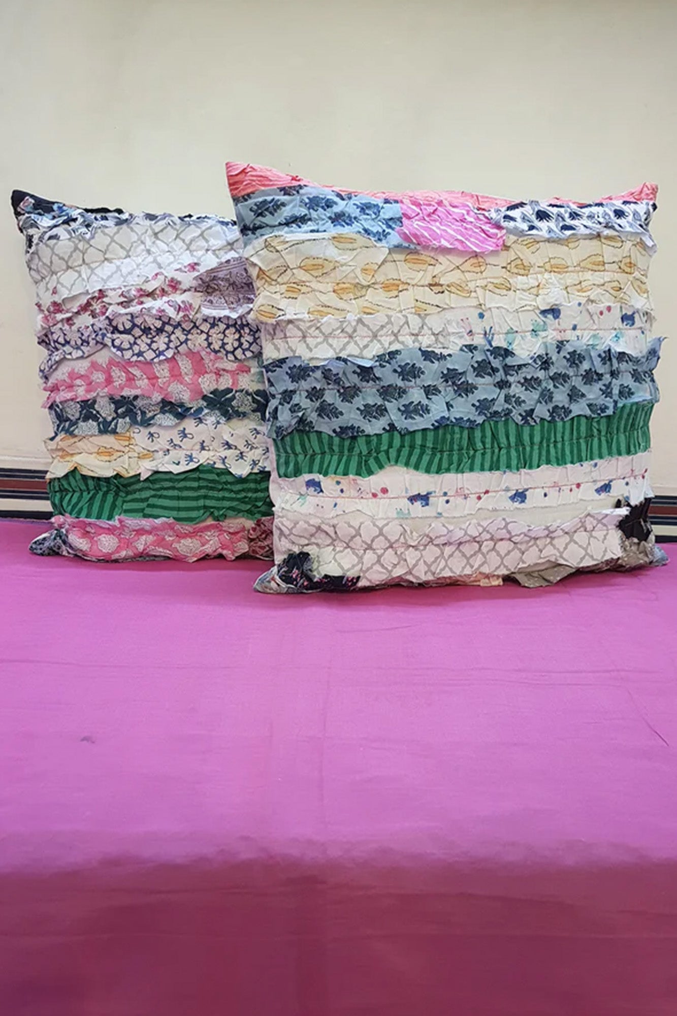 Frill Cushion Cover Set of 2