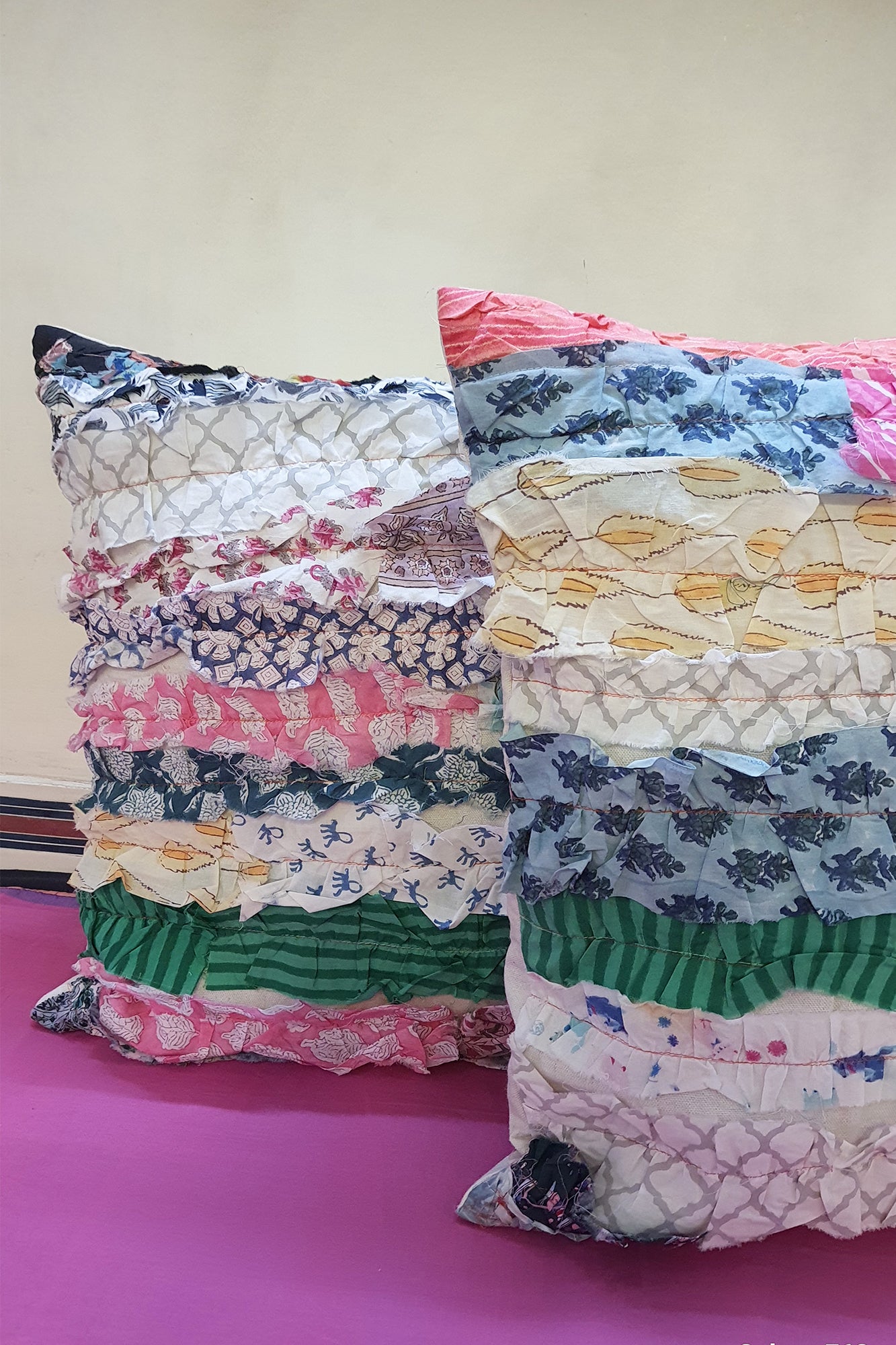 Frill Cushion Cover Set of 2