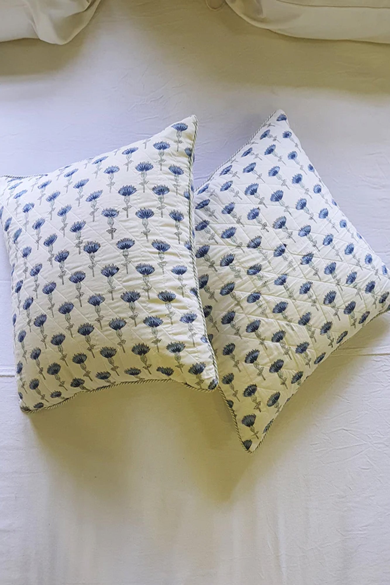 Thistle Flowers Cushion Cover Set of 2