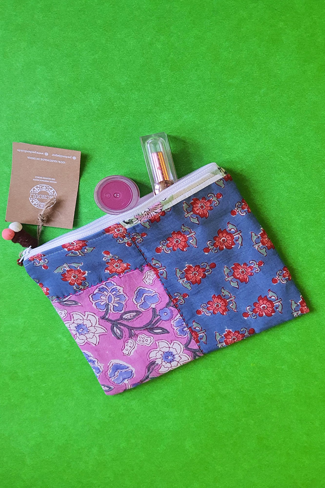 Patchwork Toiletry Pouch