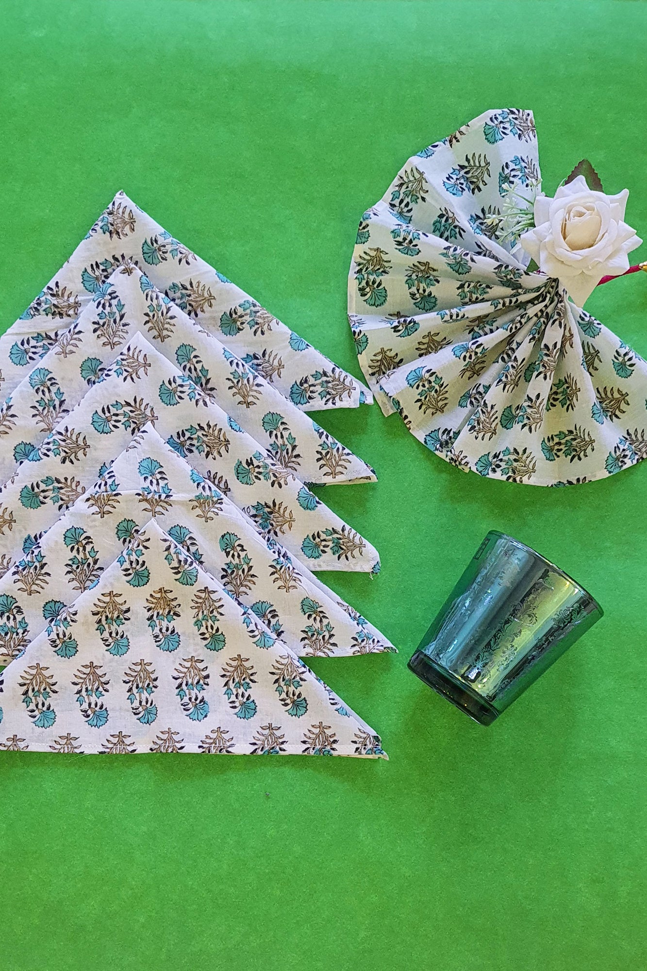 Lilly Flower Napkins Set of 6