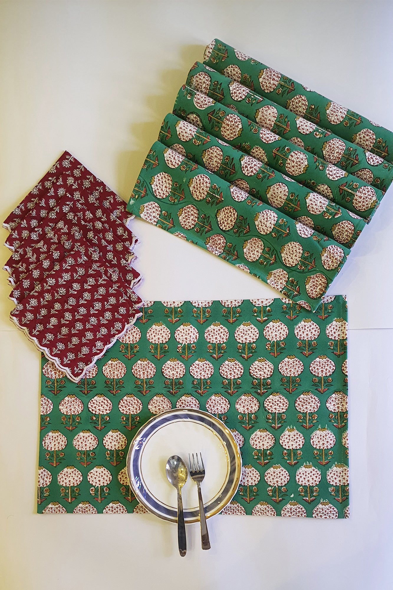 Wine Cape Placemat & Napkin Set of 6