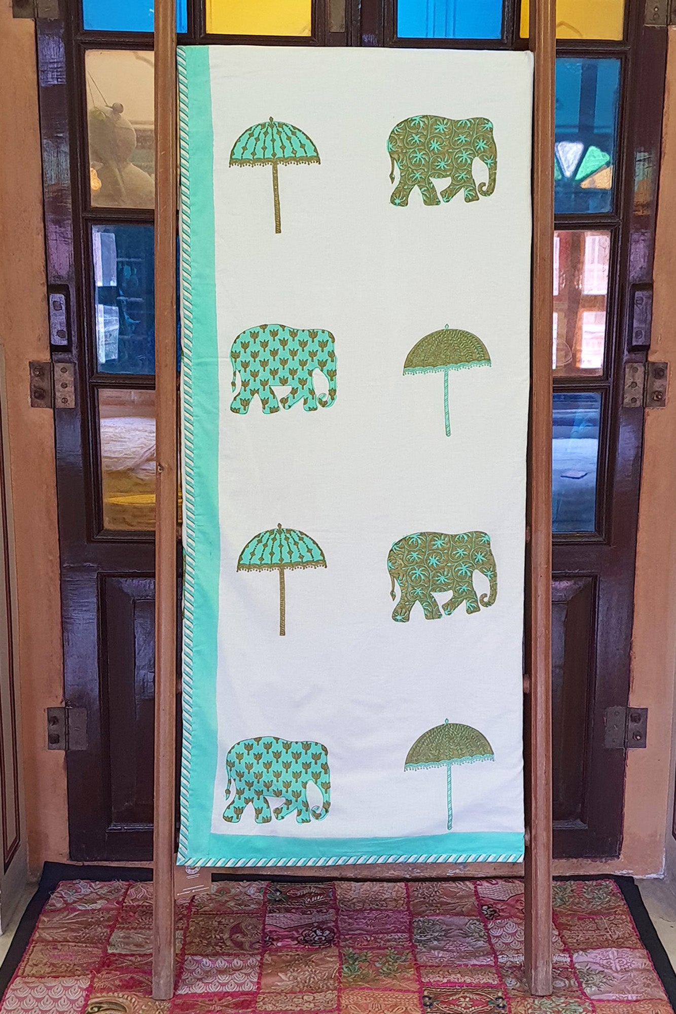 Happy Monsoon Elephant