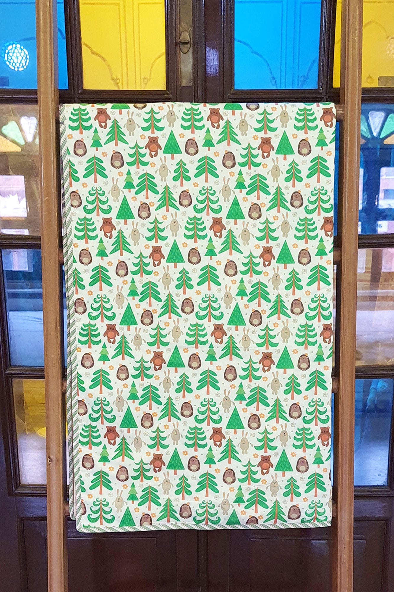Green Teddy Kids Dohar