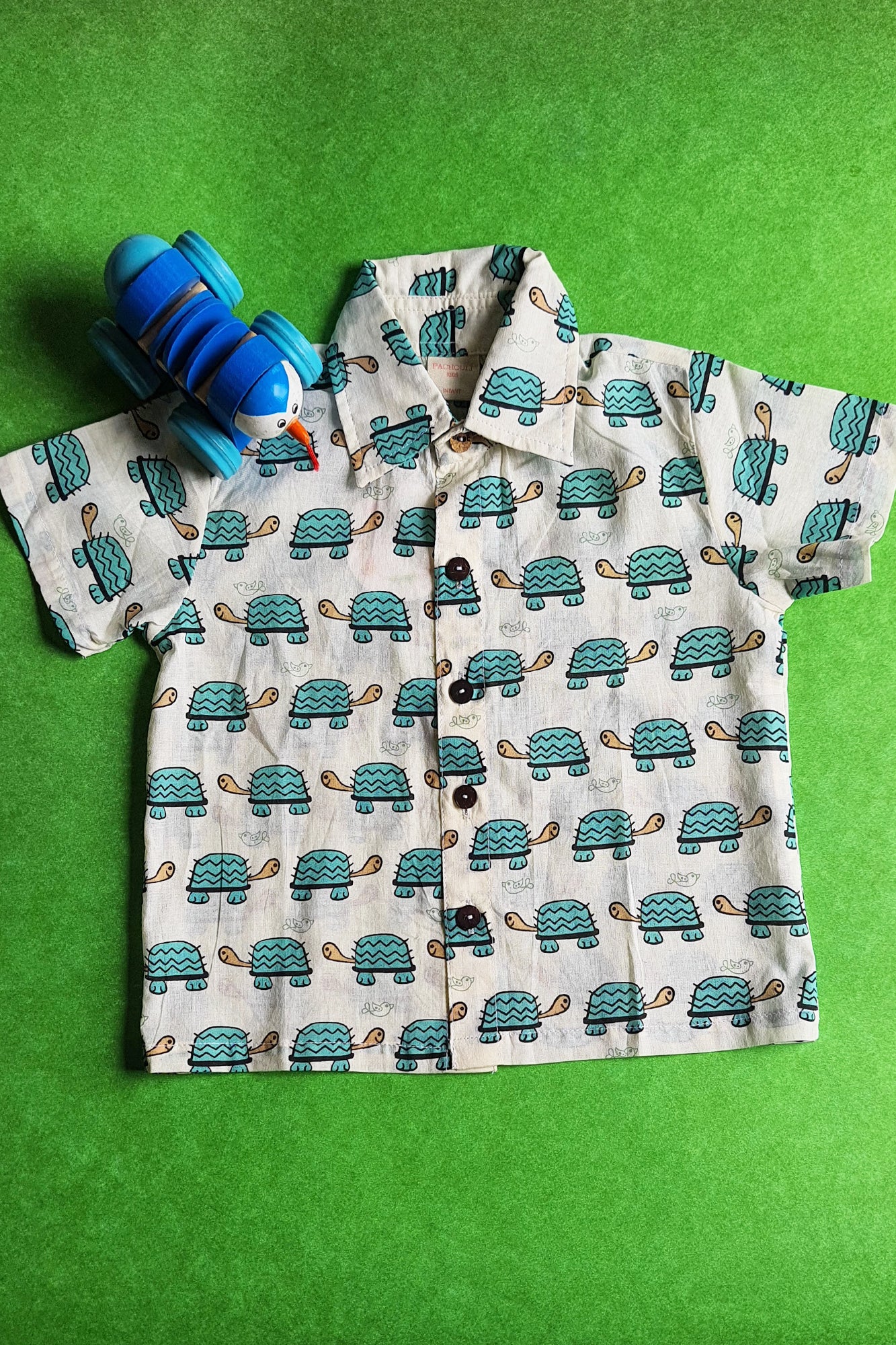 Tortoise Green Shirt