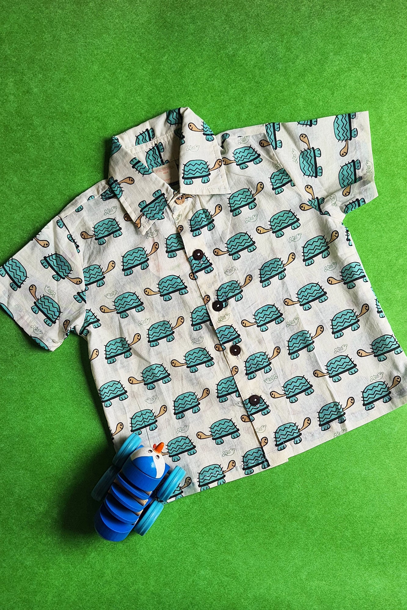 Tortoise Green Shirt