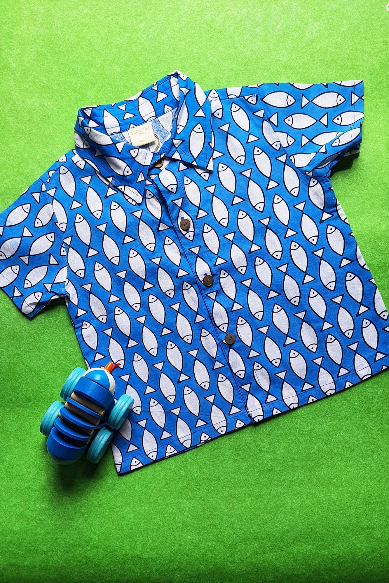 Blue Fish Shirt