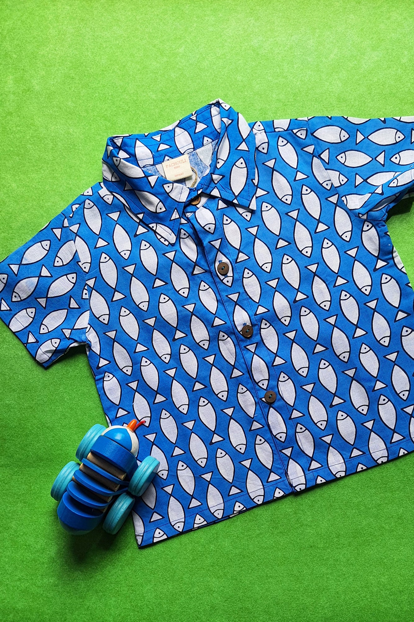 Blue Fish Shirt