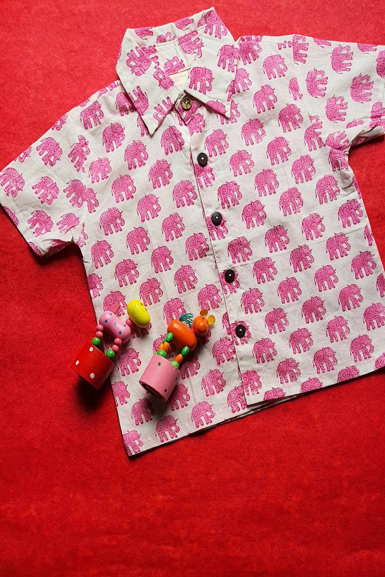 Pink Elephant Shirt