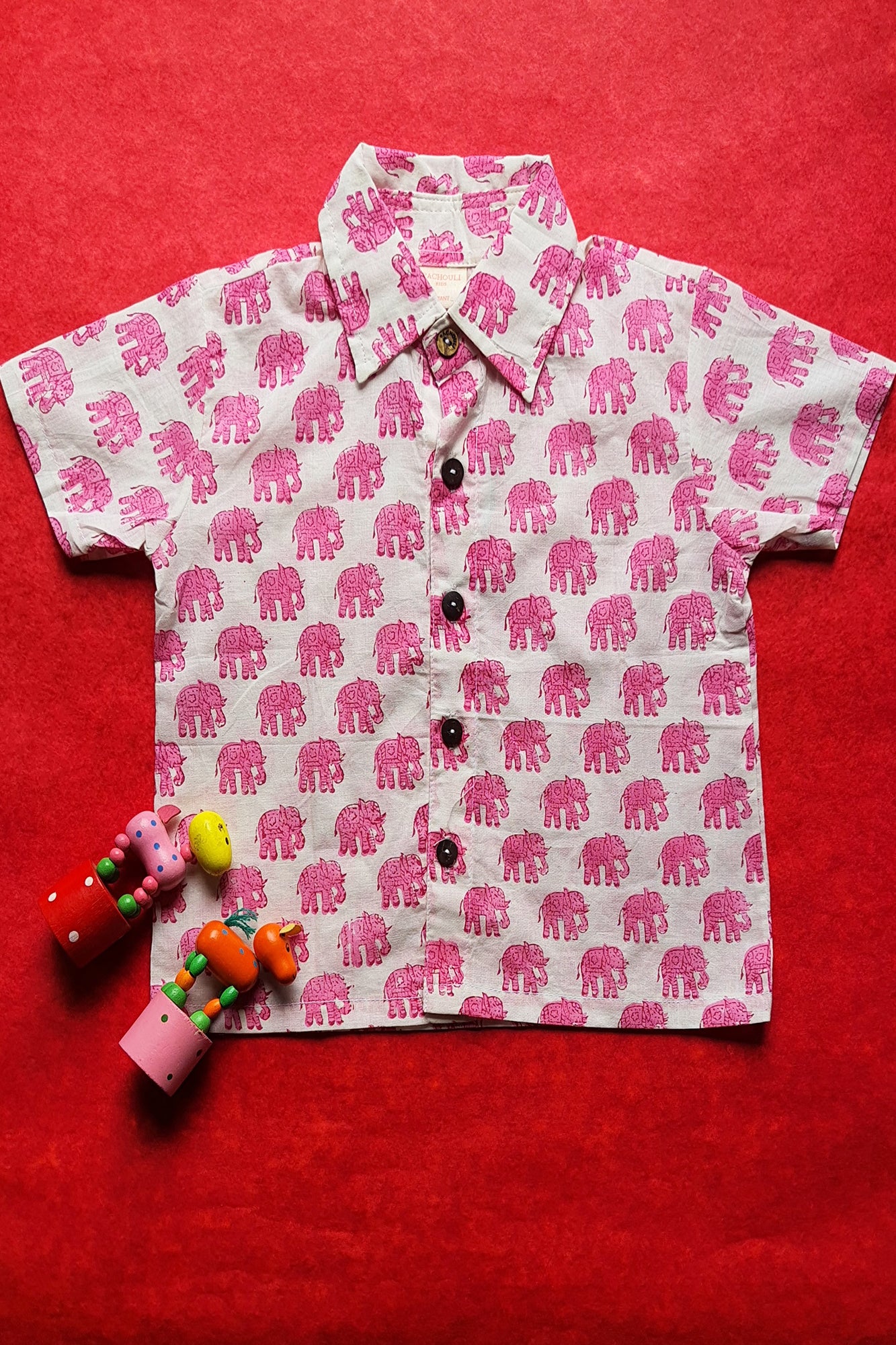 Pink Elephant Shirt