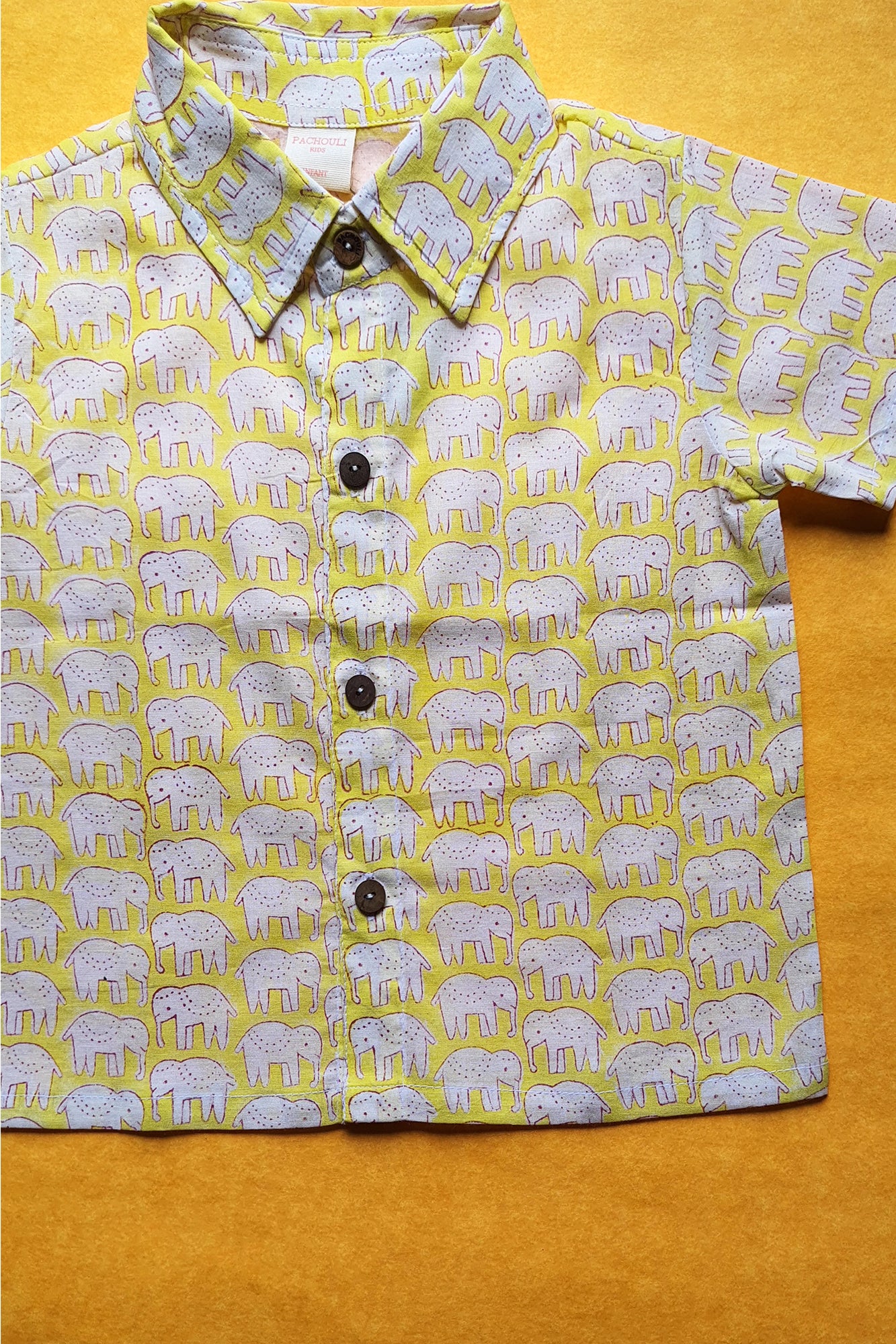Yellow Elephant Shirt