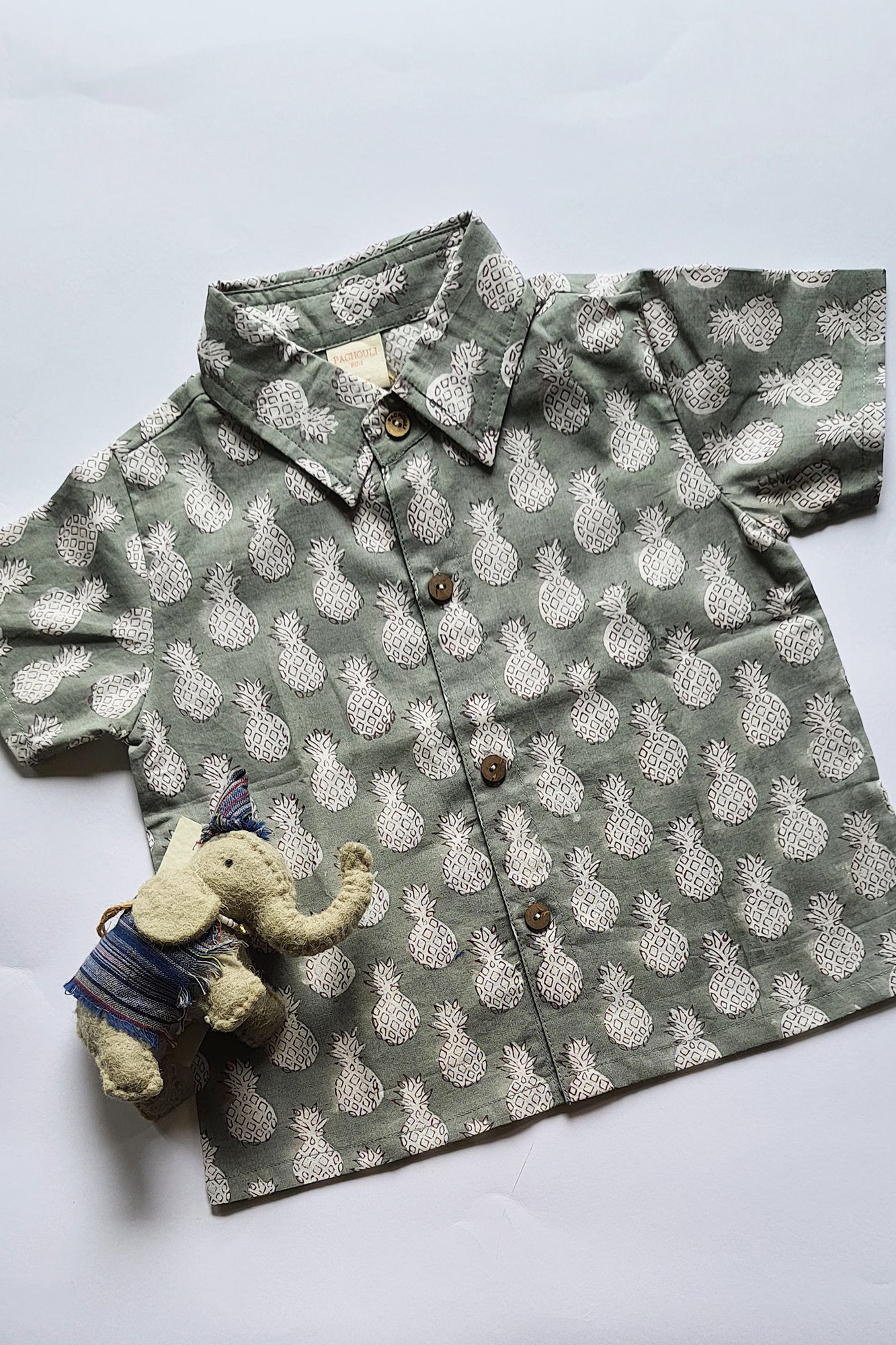 Grey Pineapple Shirt