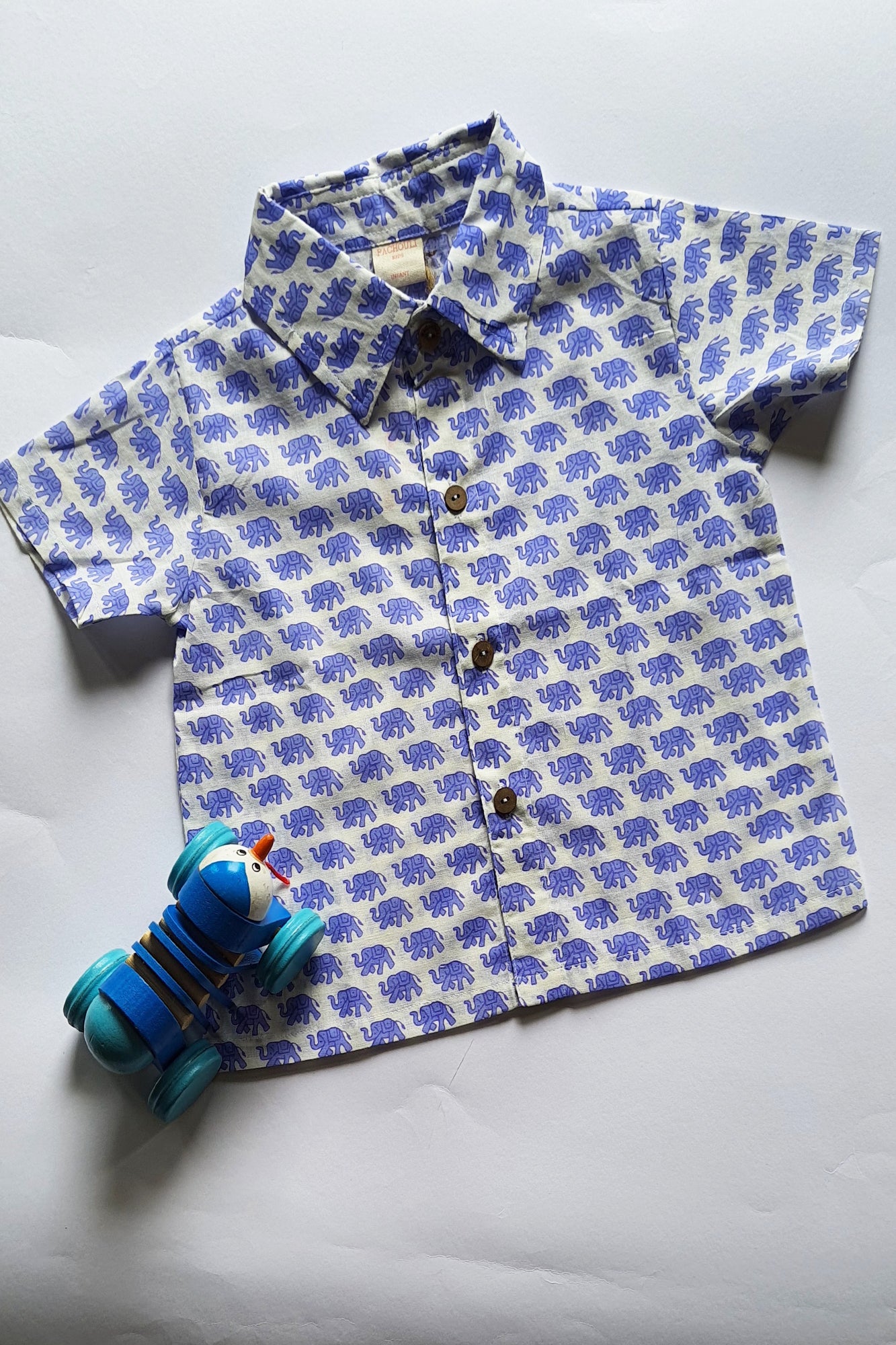 Blue Elephant Shirt