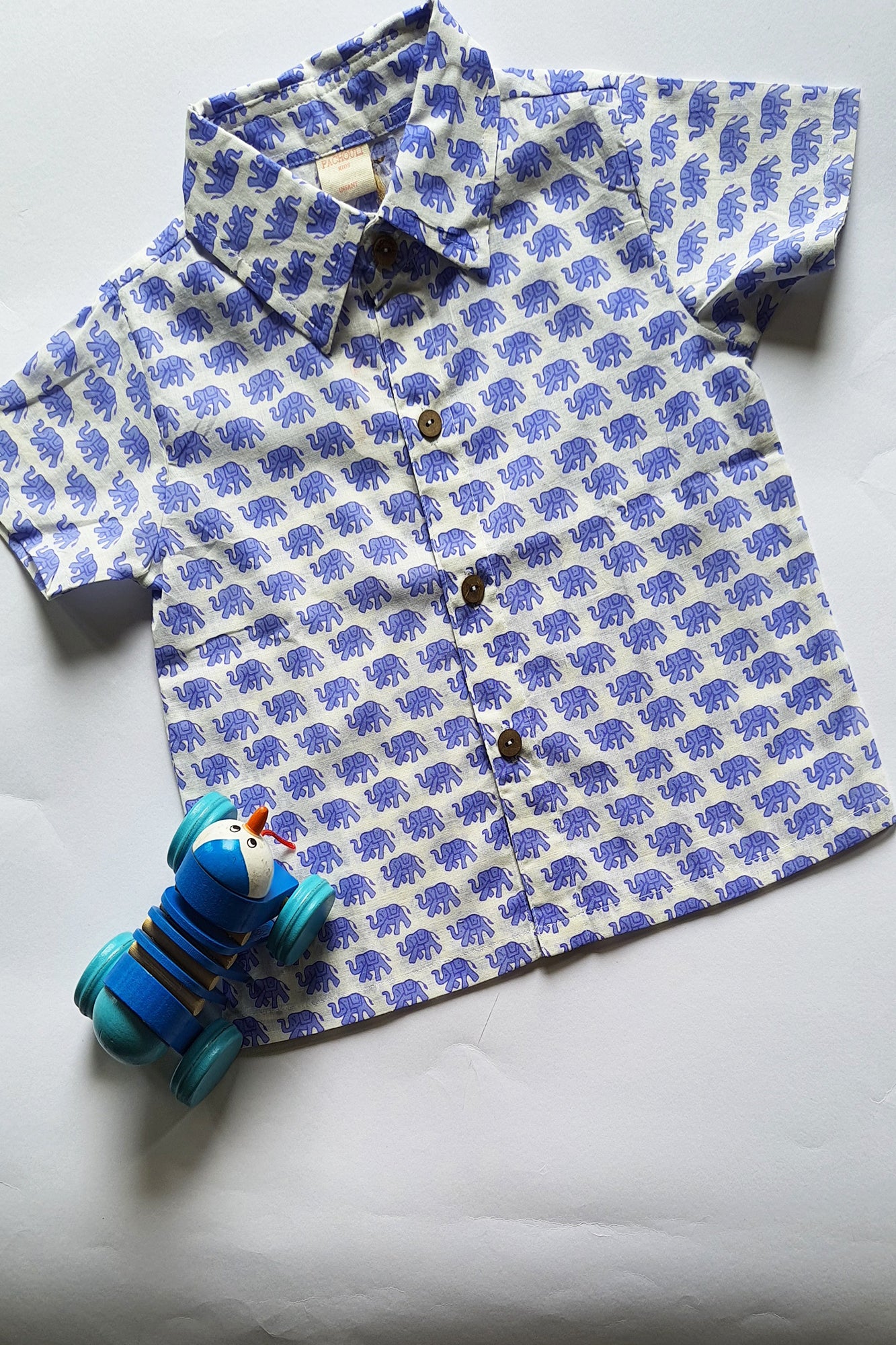 Blue Elephant Shirt