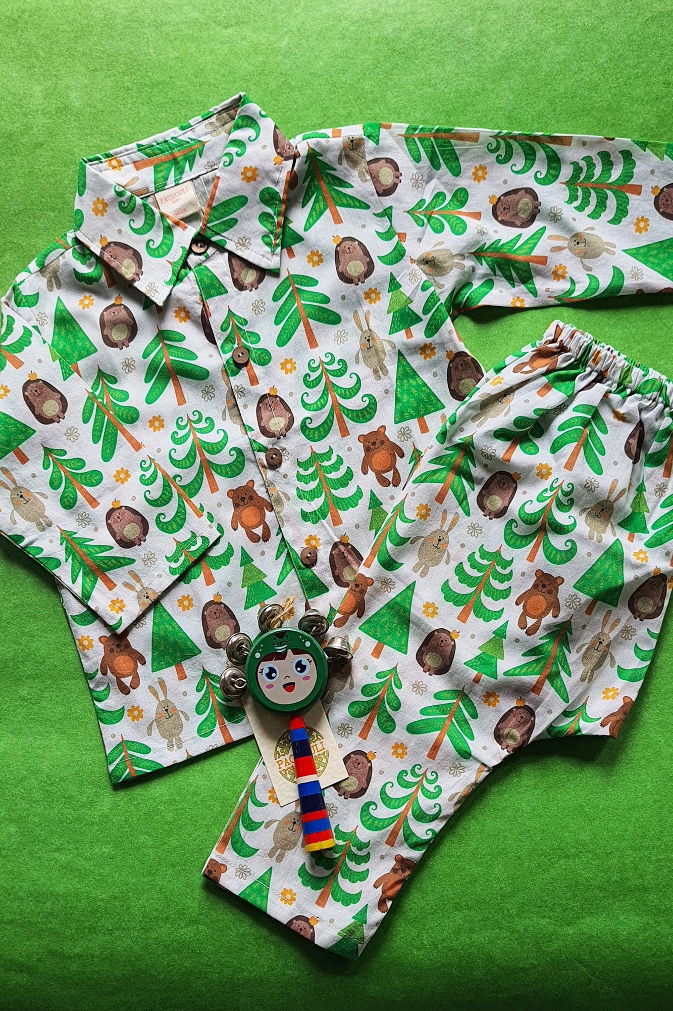 Christmas Tree Shirt & Pajama Set